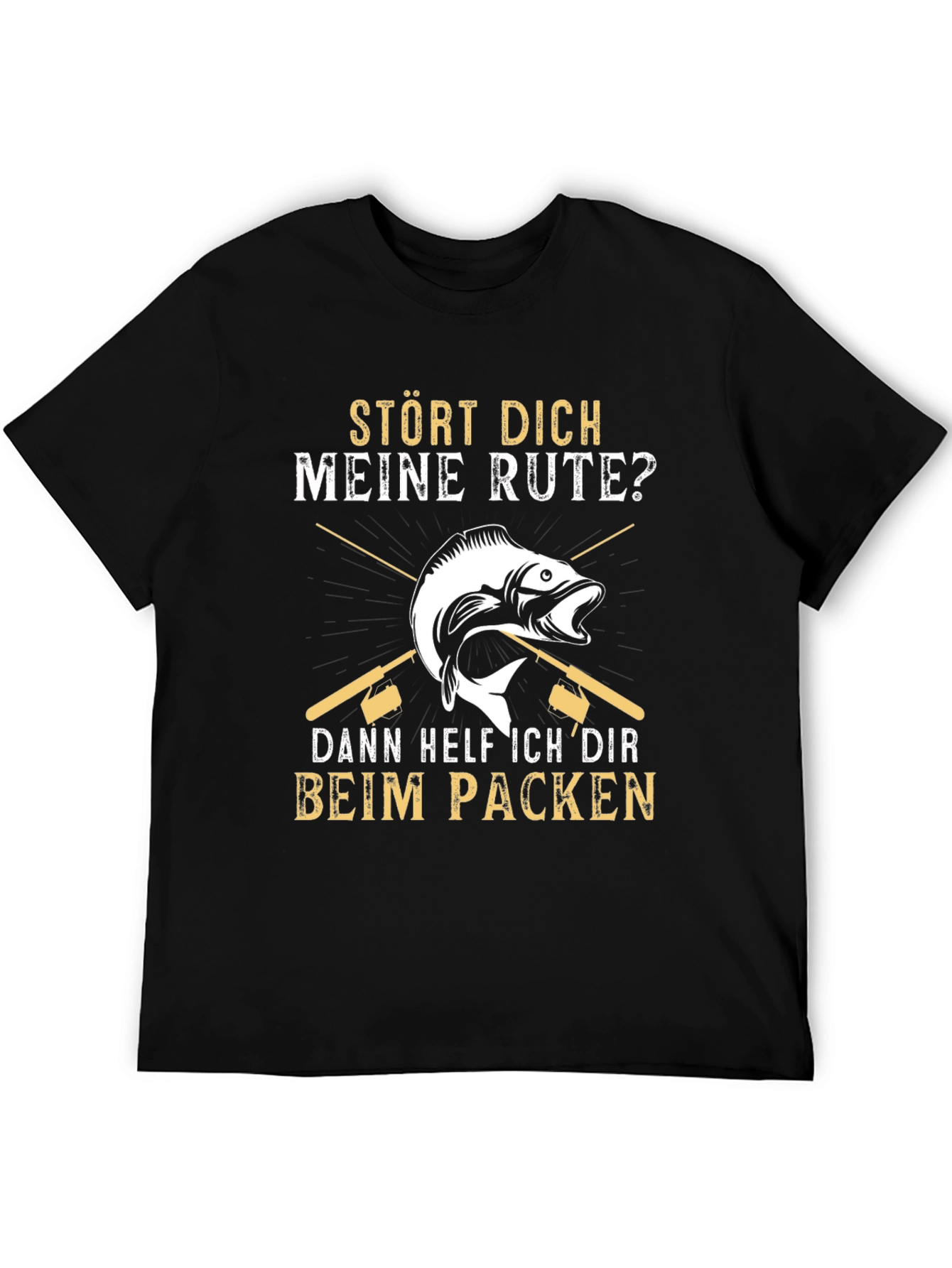 Funny Fishing T-Shirt - Stört Dich Meine Rute? - 5