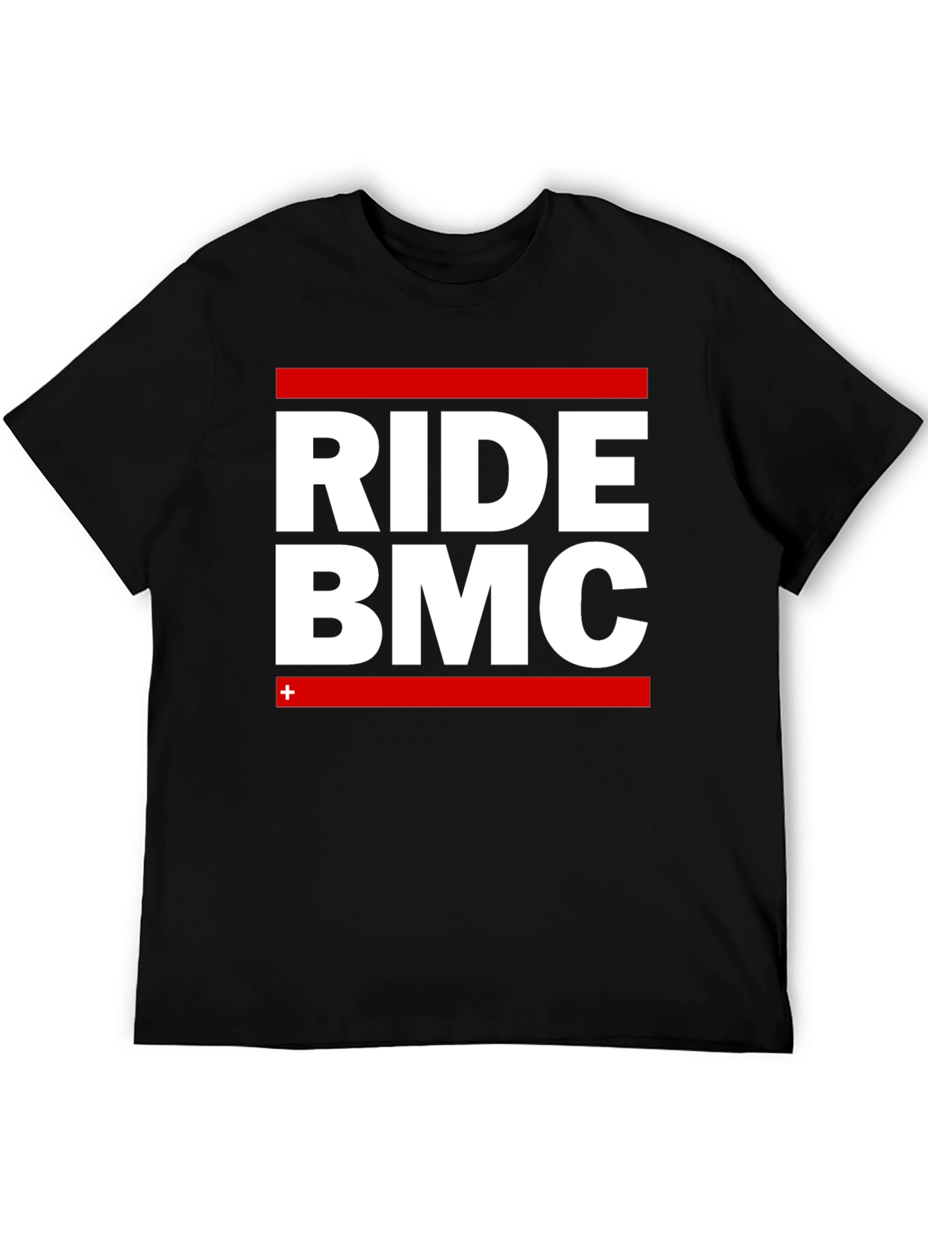 Black Ride BMC Graphic Tee - Black Cotton T-Shirt view 5
