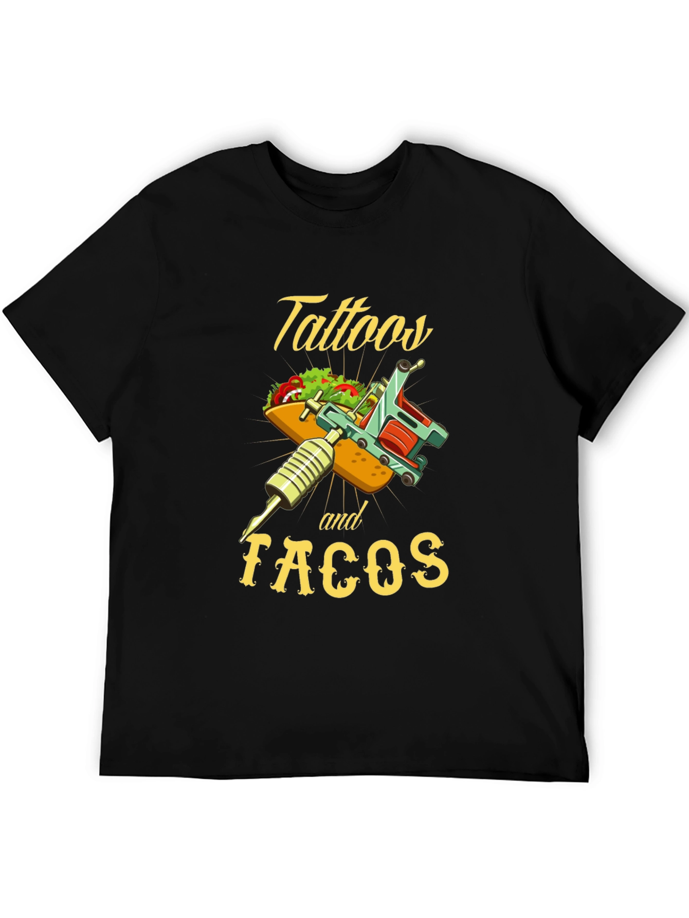 Tattoos and Tacos Graphic Tee - 5