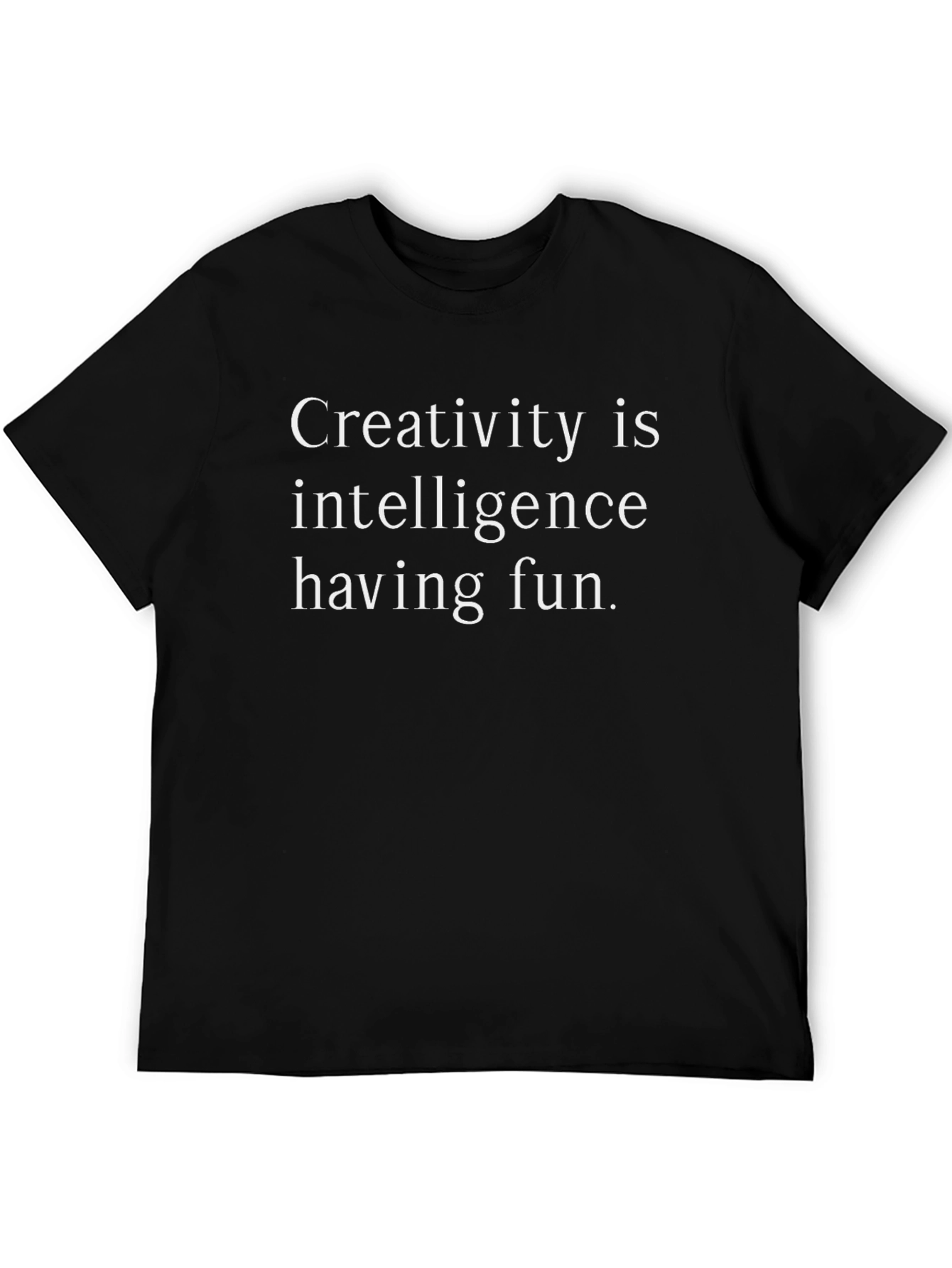 Black Creative Intelligence Black T-Shirt view 5