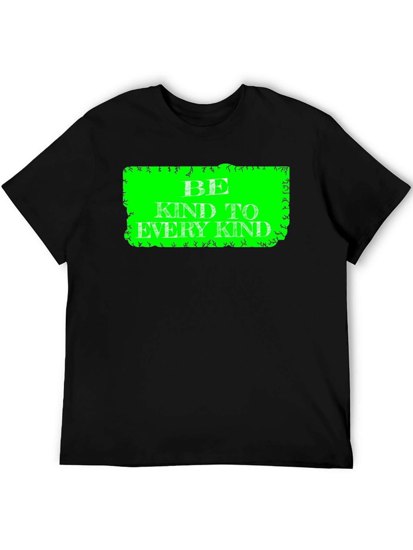 Black Be Kind To Every Kind Graphic T-Shirt view 5