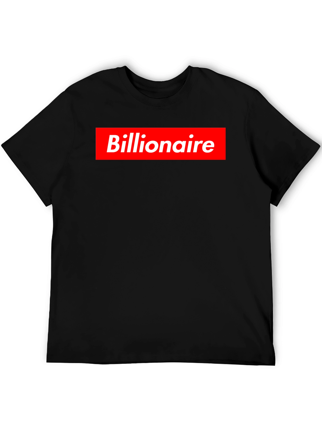 Black Billionaire Graphic Tee - Black Short Sleeve view 5