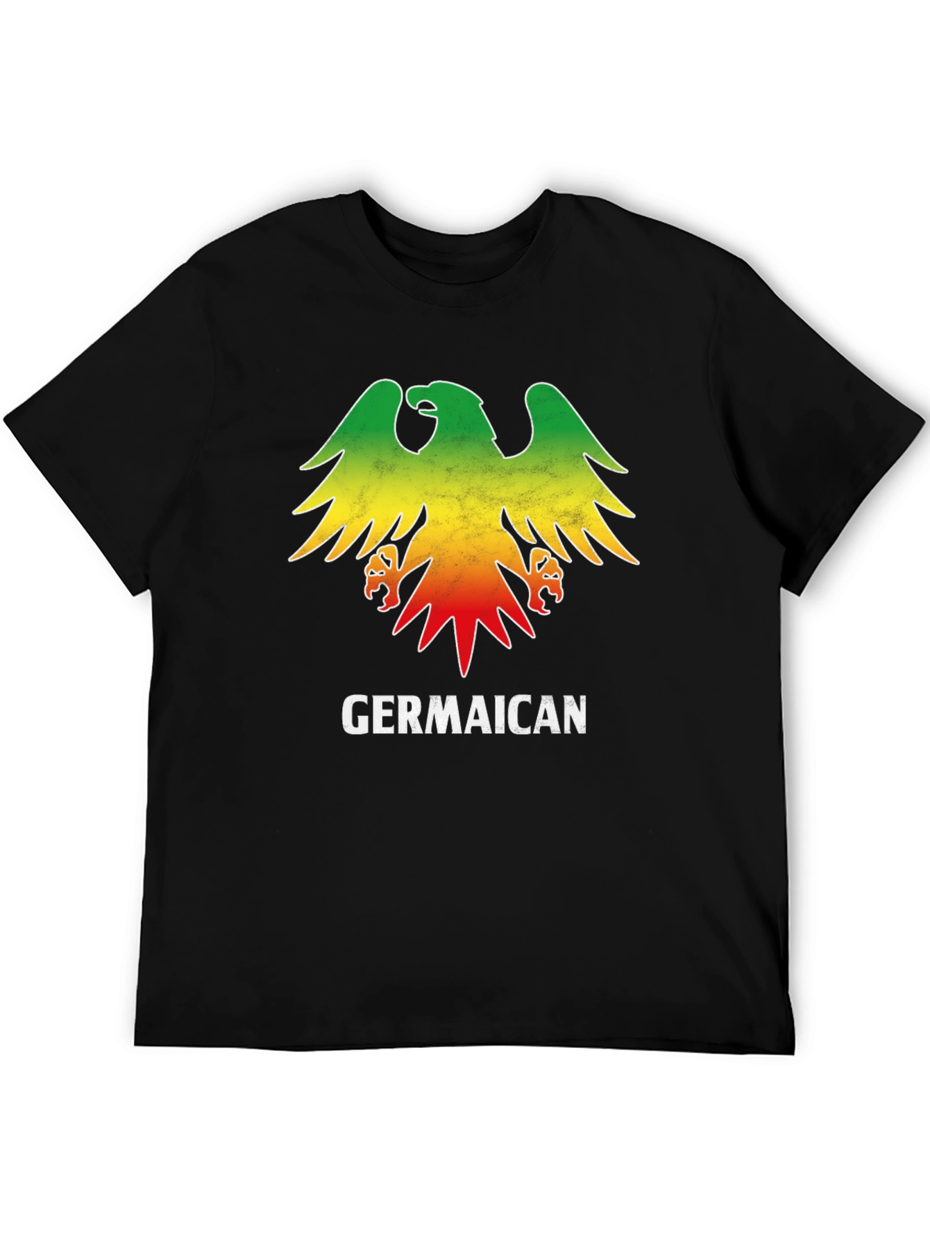 Germaican Rasta Eagle T-Shirt - 5