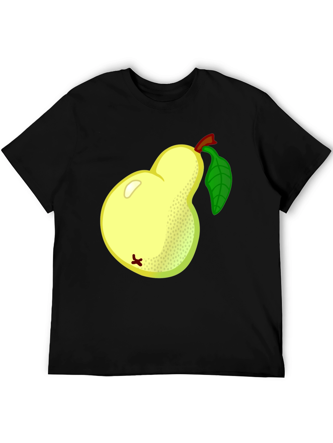 Black Pear Graphic Tee - Fruitful Style view 5
