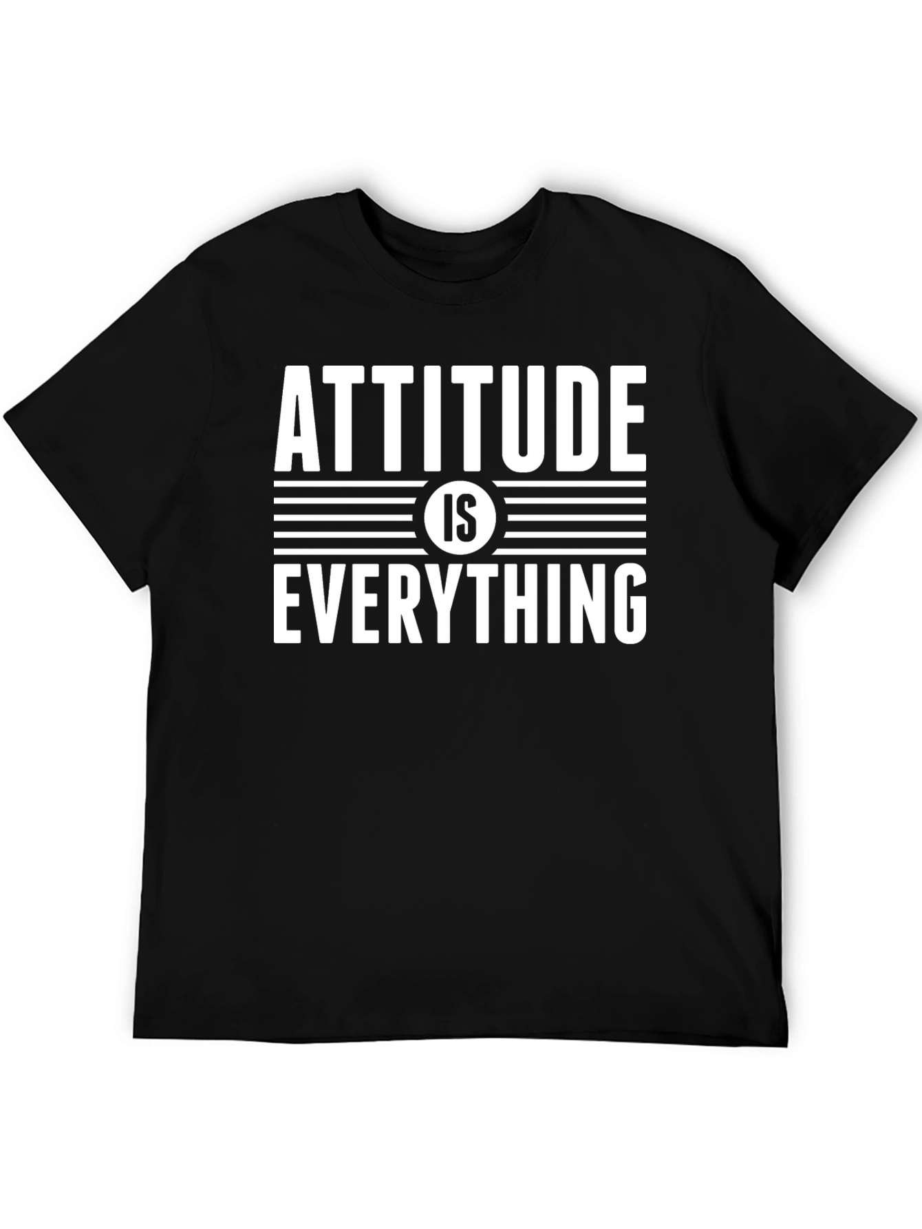 Black Attitude is Everything Graphic Tee view 5