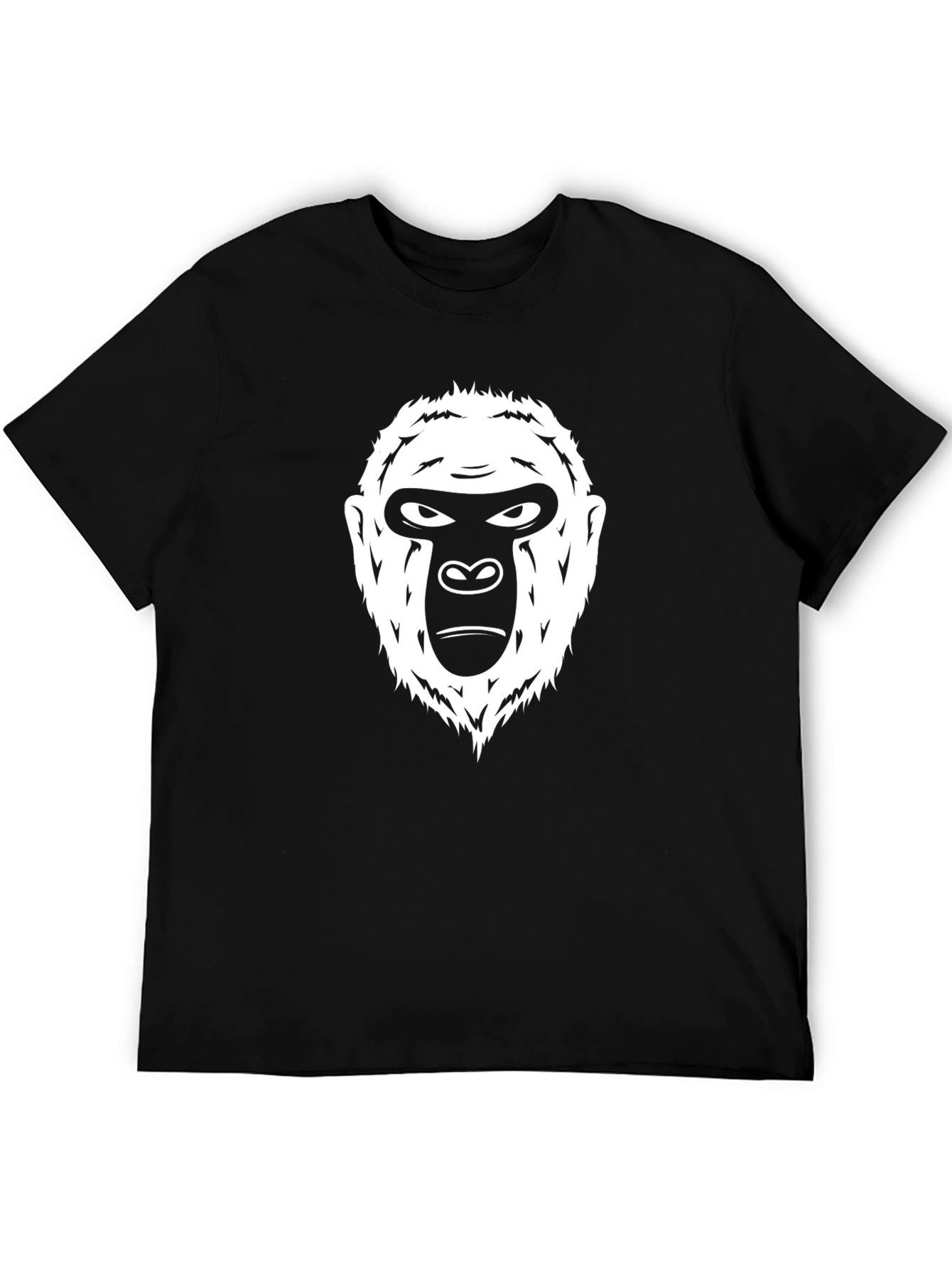 Black Black Gorilla Graphic T-Shirt view 5