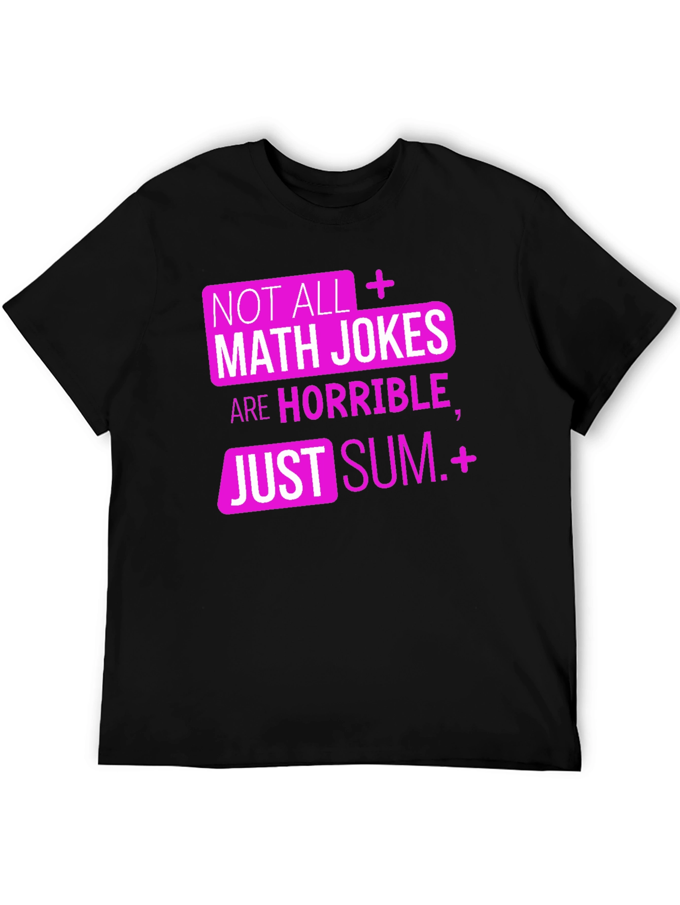Black Math Jokes Tee - Sum Humor! view 5