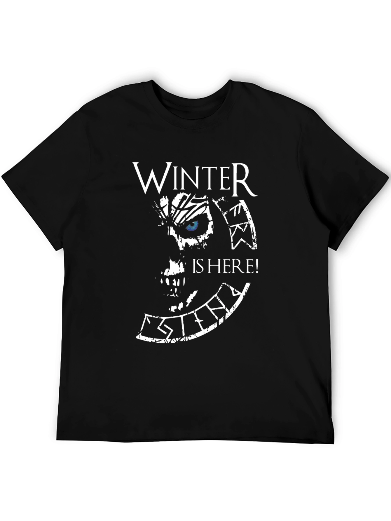 Black Winter is Here Men's Graphic T-Shirt view 5