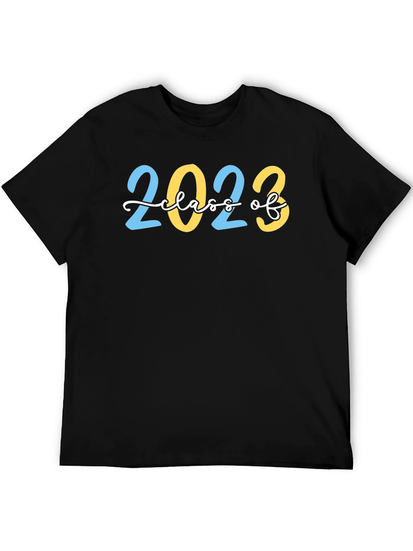 Black Class of 2023 T-Shirt Graduation Tee view 5