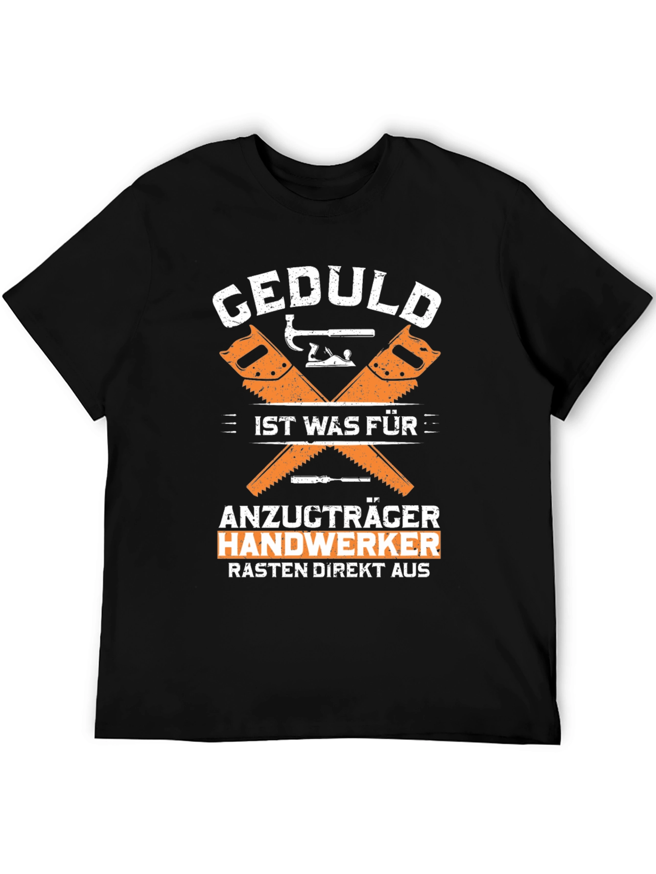 GEDULD Handwerker T-Shirt, German Humor Tee - 5