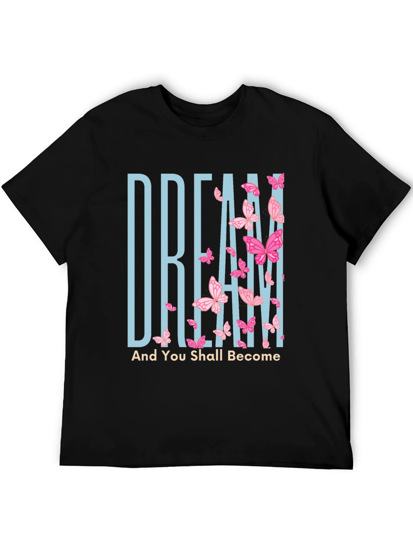 Black Dream Butterfly Graphic Tee view 5