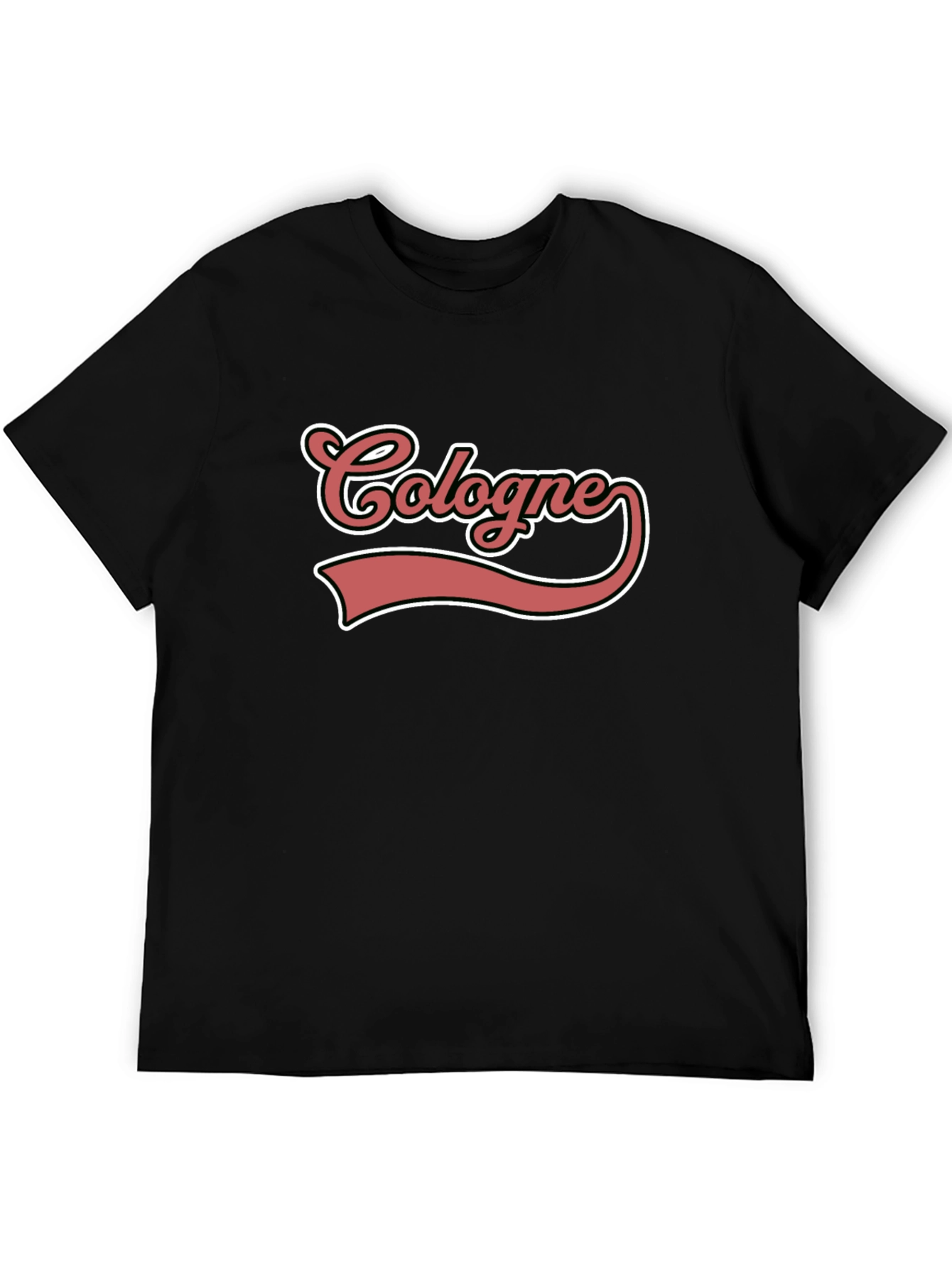 Black Cologne Graphic T-Shirt view 5