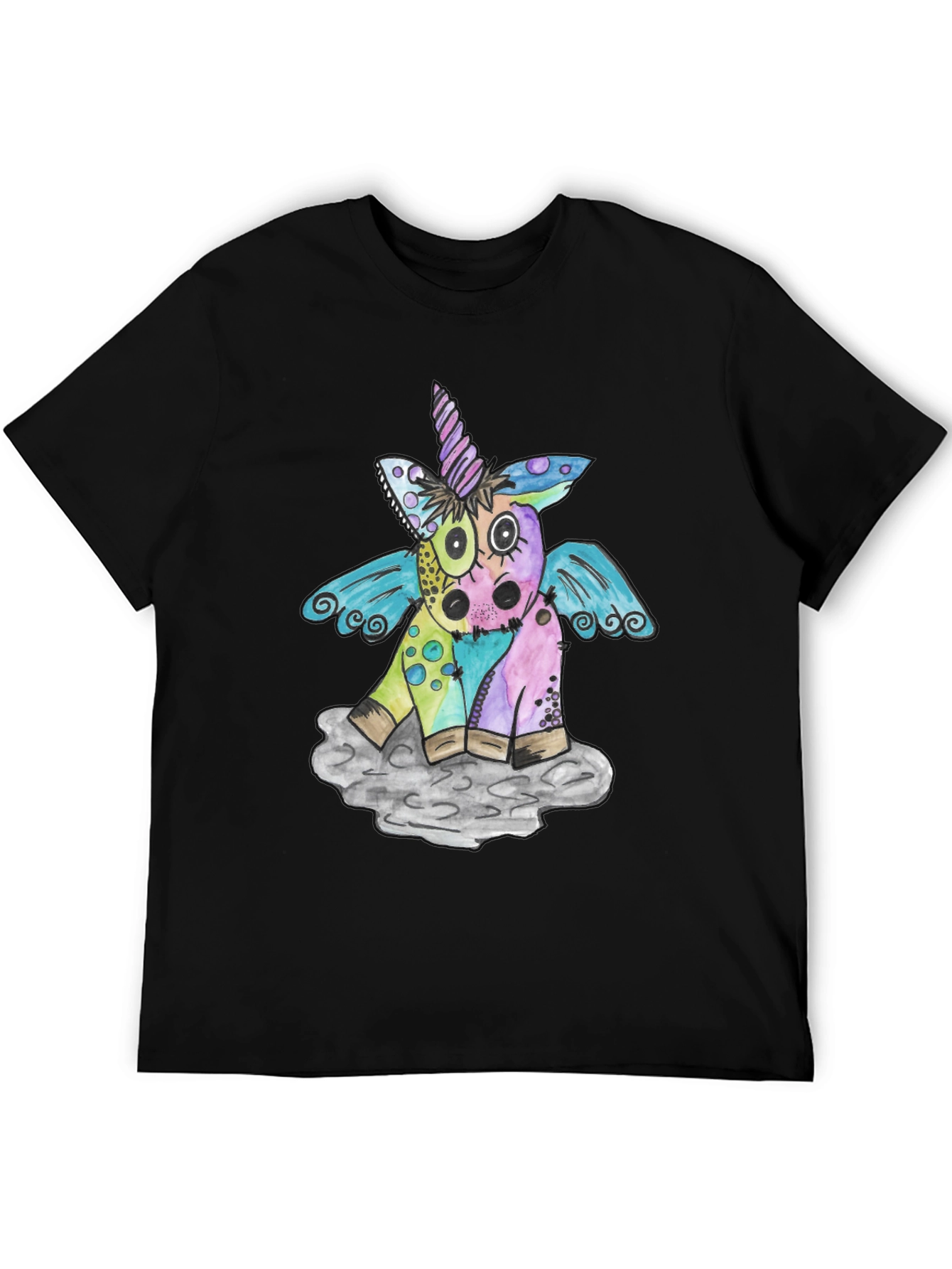 Whimsical Unicorn Graphic Tee - Unique & Fun - 5