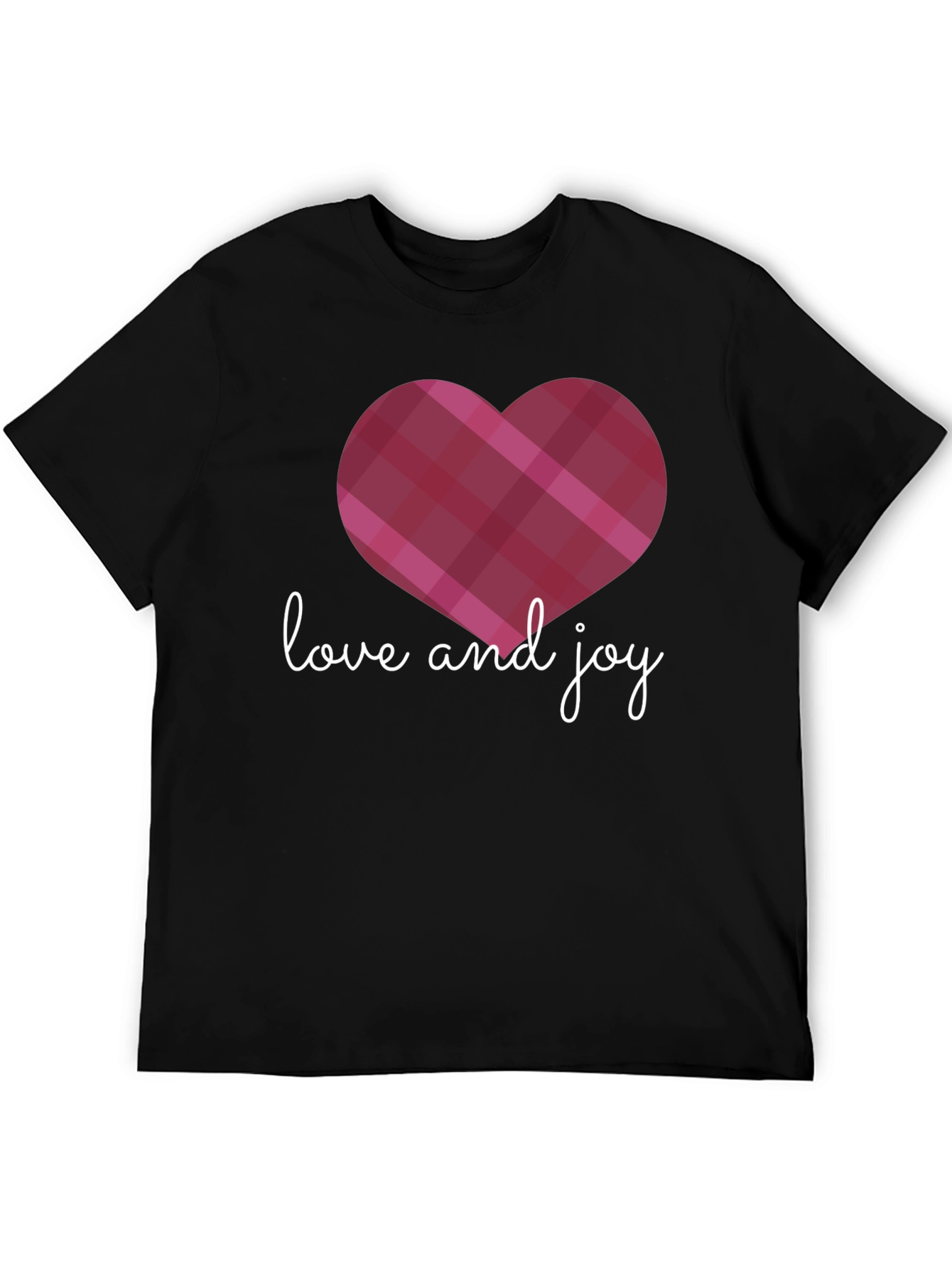 Black Love and Joy Heart Graphic Tee view 5
