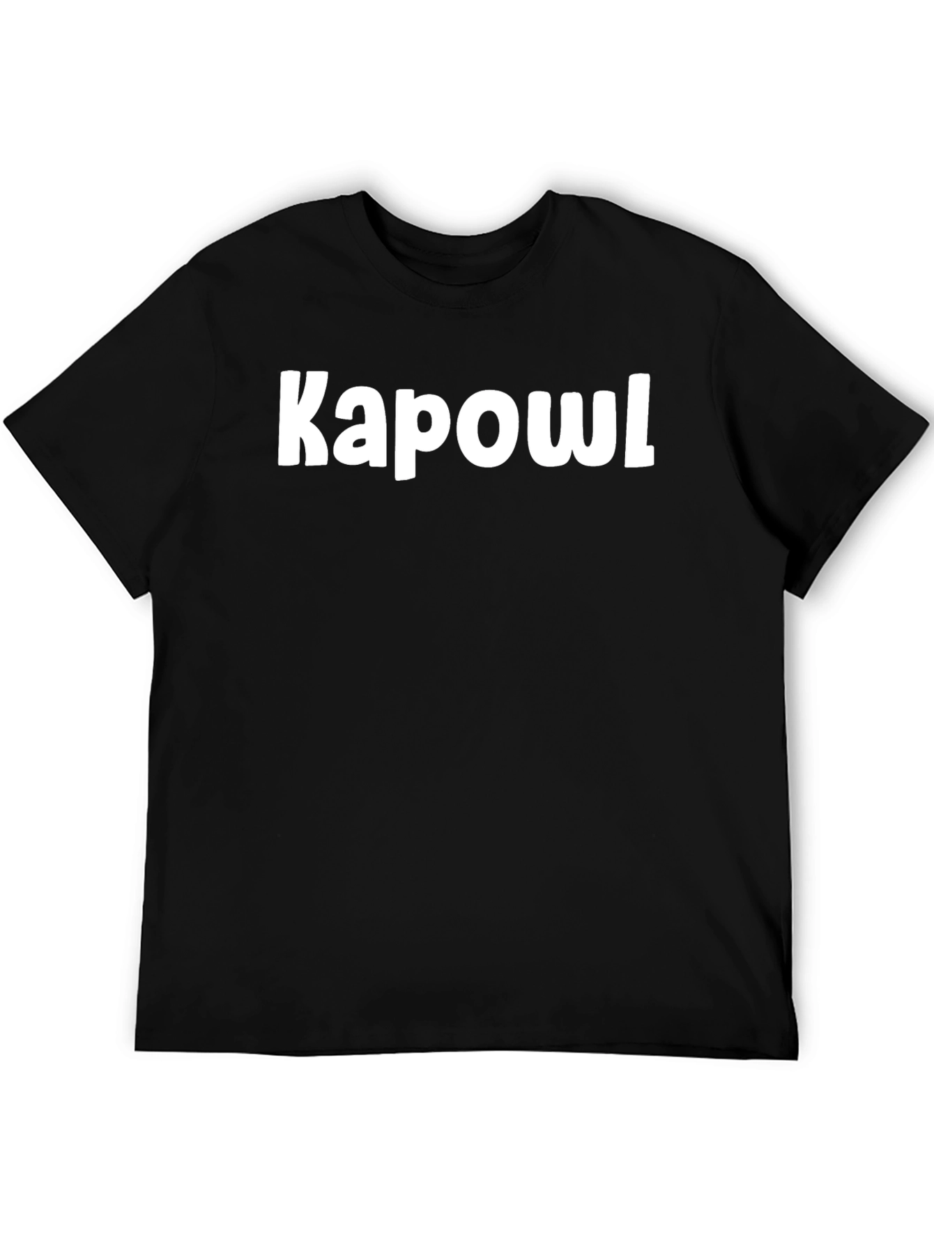 Black Kapowl Graphic Tee - Casual Black T-Shirt view 5