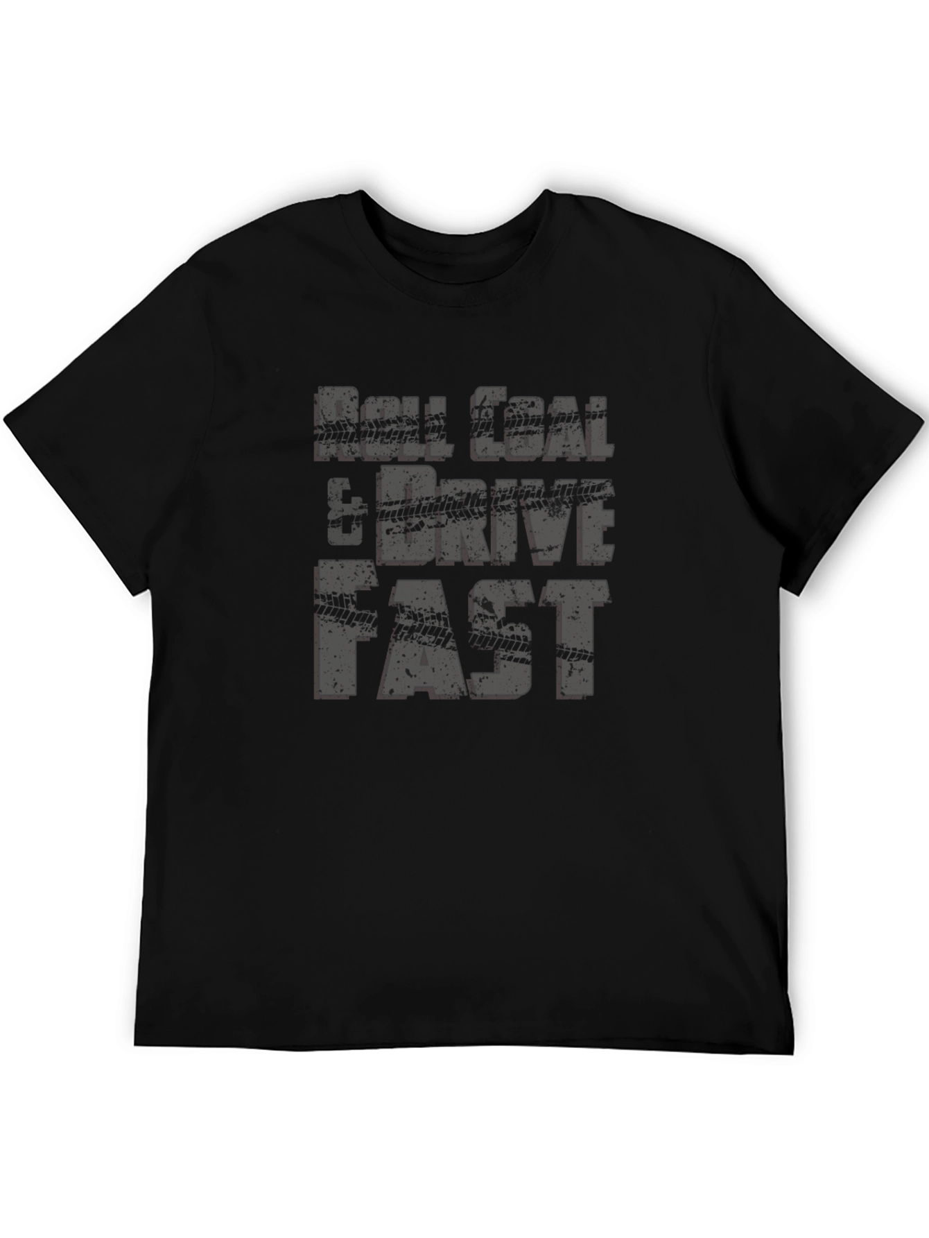 Black Roll Coal & Drive Fast Graphic Tee view 5