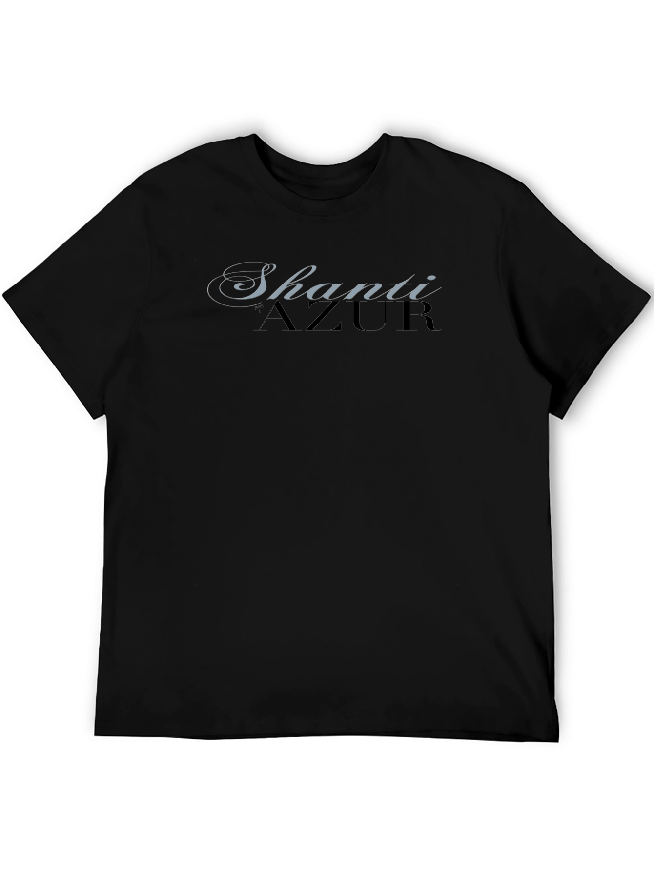 Black Shanti Azur Black Graphic Tee view 5