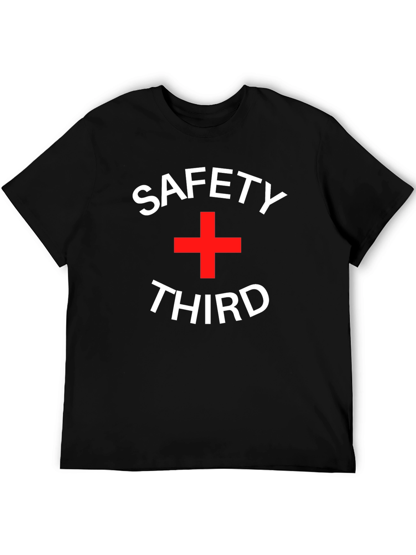 Black Safety Third Graphic Tee - Black view 5