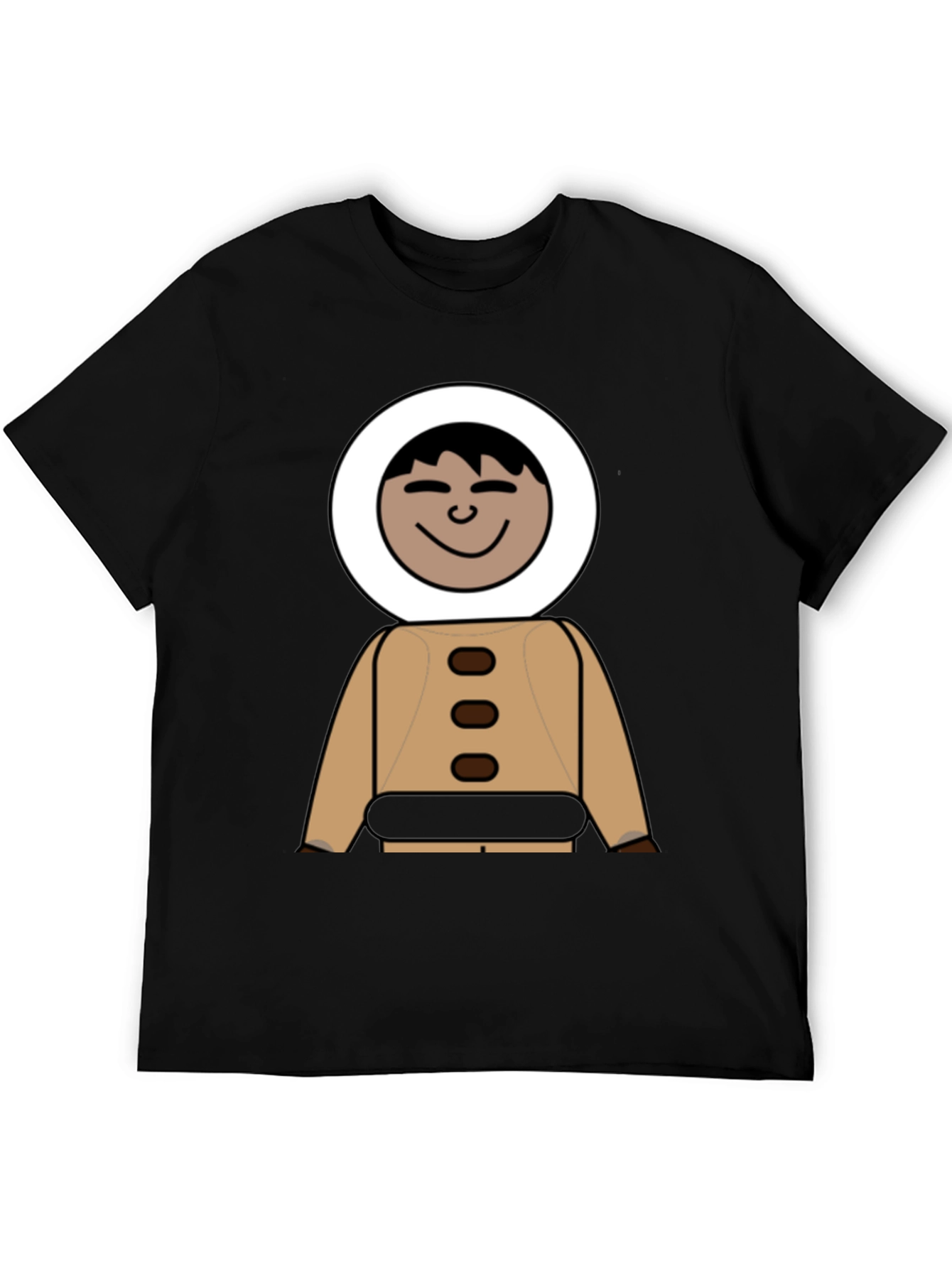Cartoon Eskimo Outfit Graphic Tee - 5