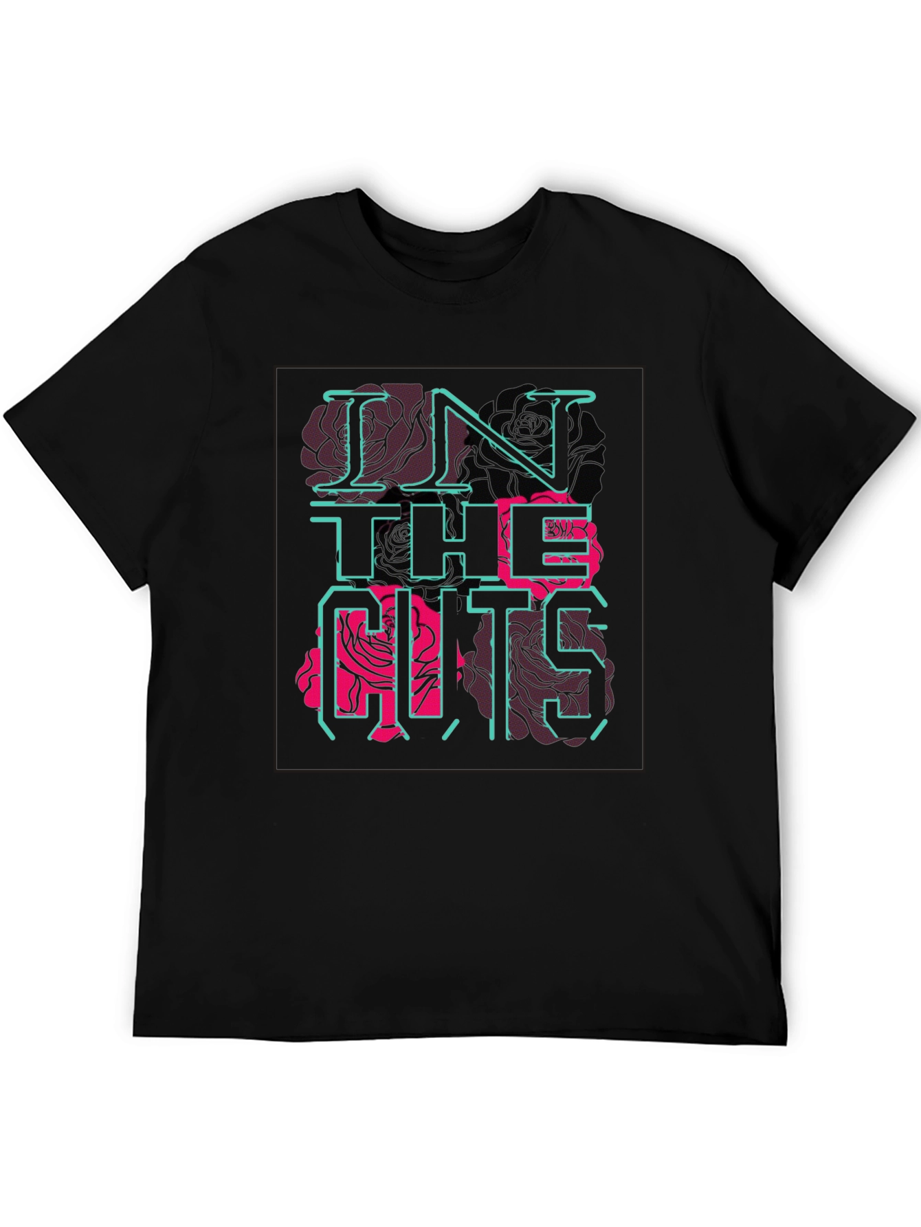 Black In The Cuts Graphic Tee - Black view 5