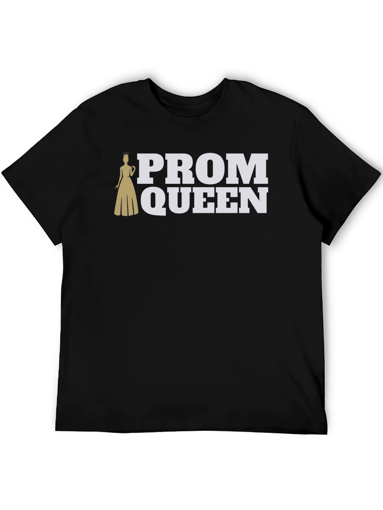 Black Prom Queen Graphic Tee - Black T-Shirt view 5