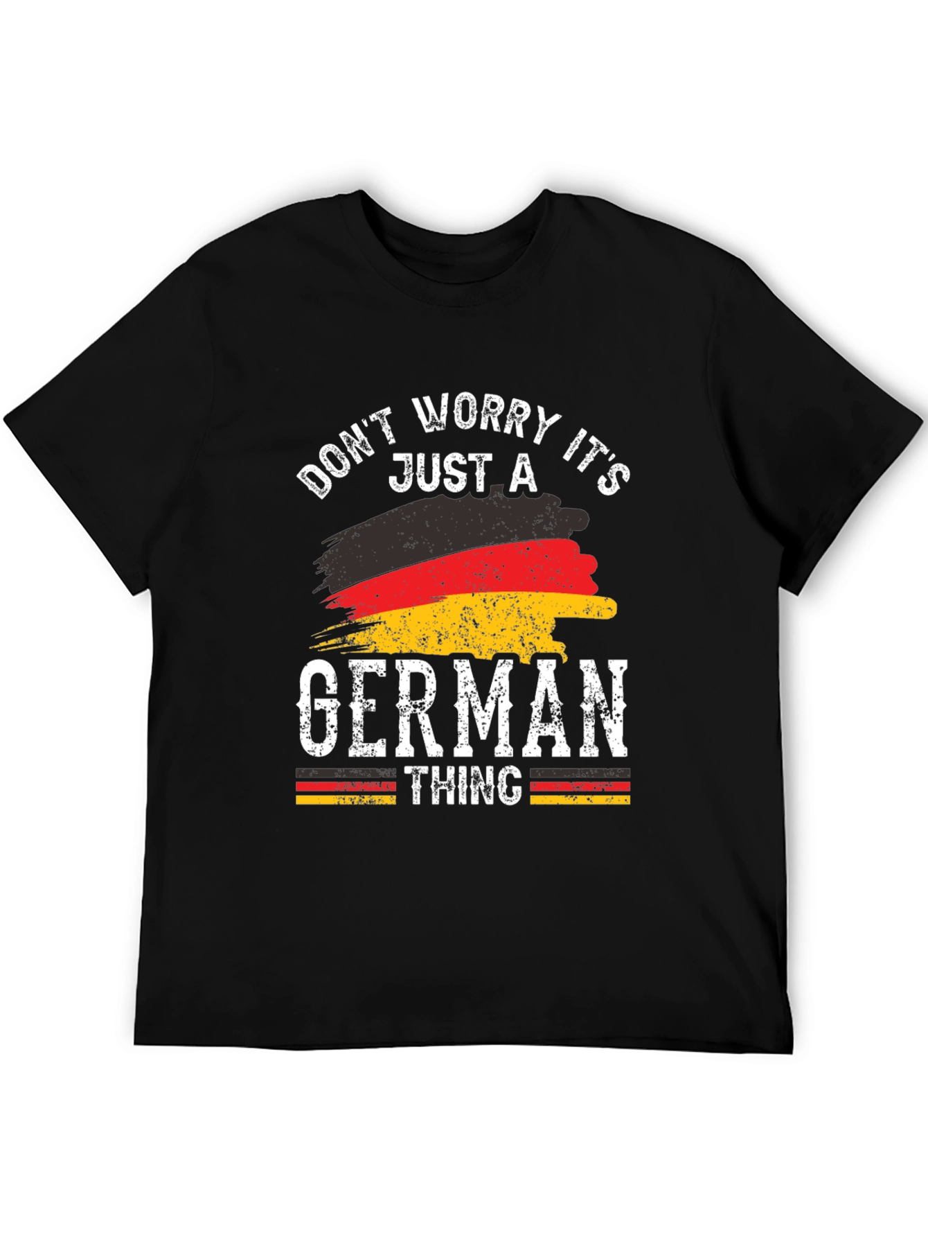 Black German Thing Graphic Tee view 5