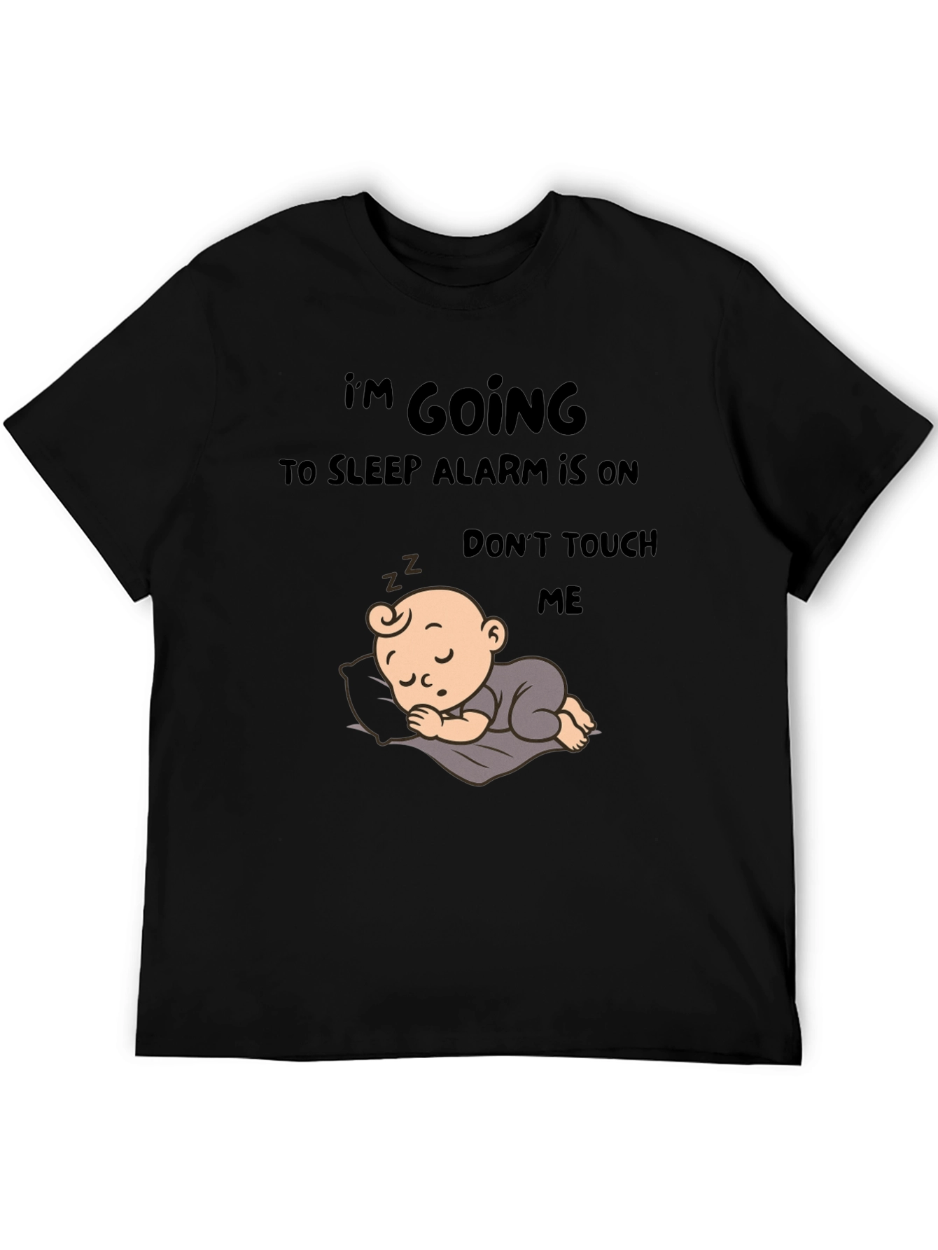 I'm Going to Sleep T-Shirt with Baby Design - 5