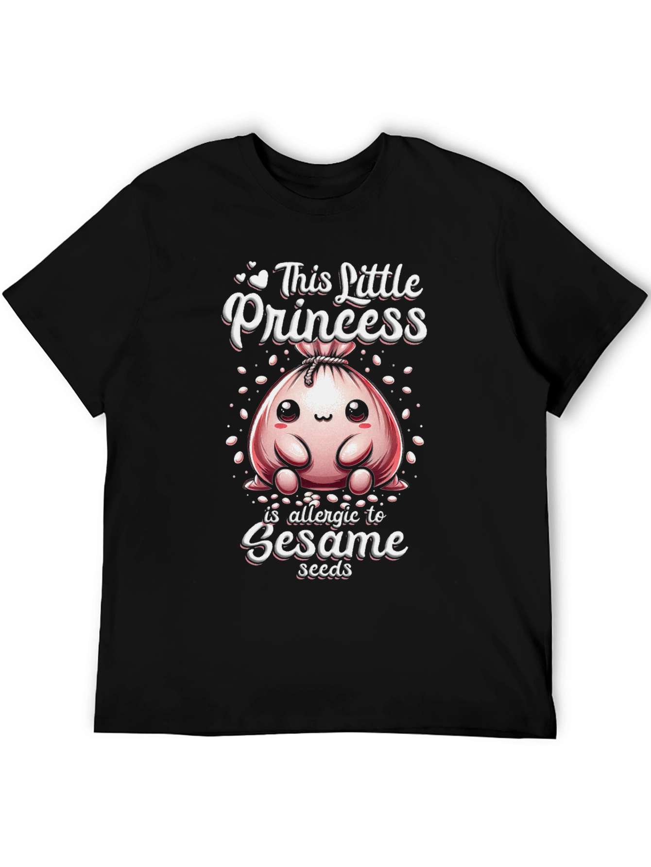 Sesame Allergy Princess T-Shirt - Cute & Safe - 5
