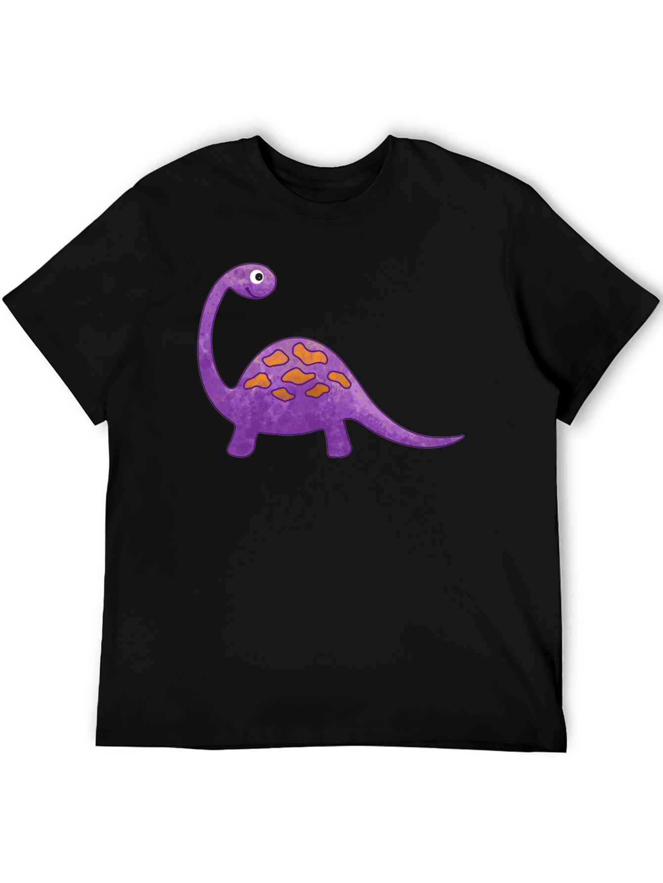 Black Dino Graphic Tee - Black Short Sleeve Shirt view 5