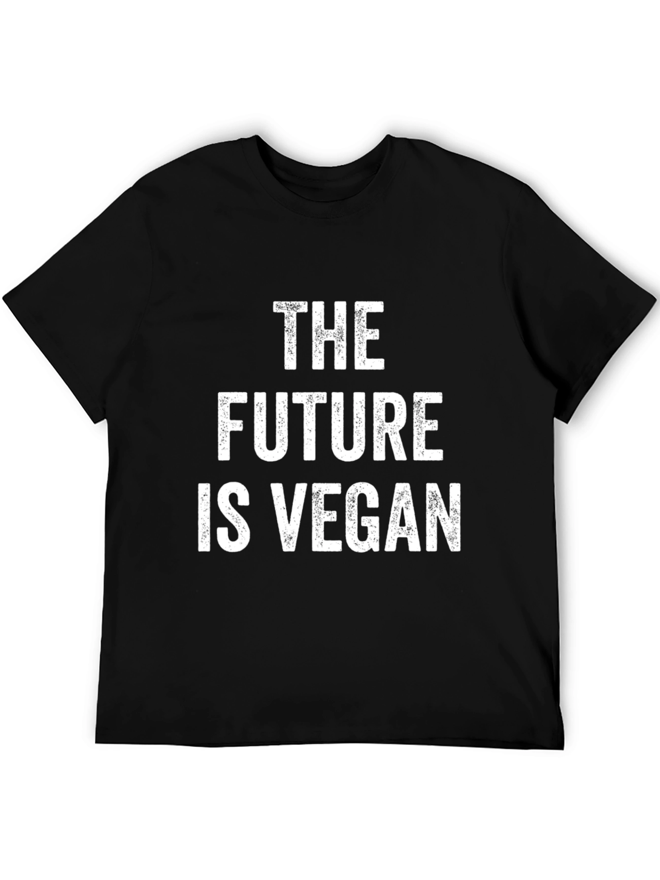 Black The Future is Vegan Graphic Tee - Unisex view 5