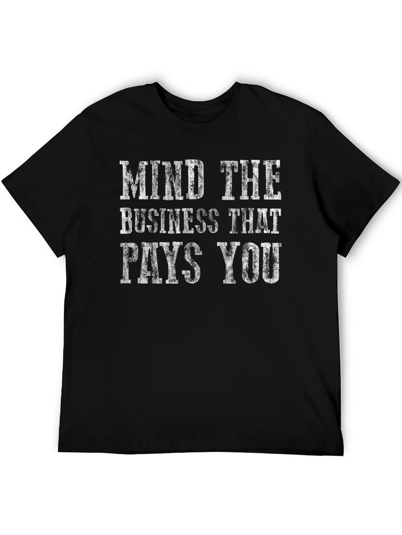 Black Mind The Business Black Graphic Tee view 5