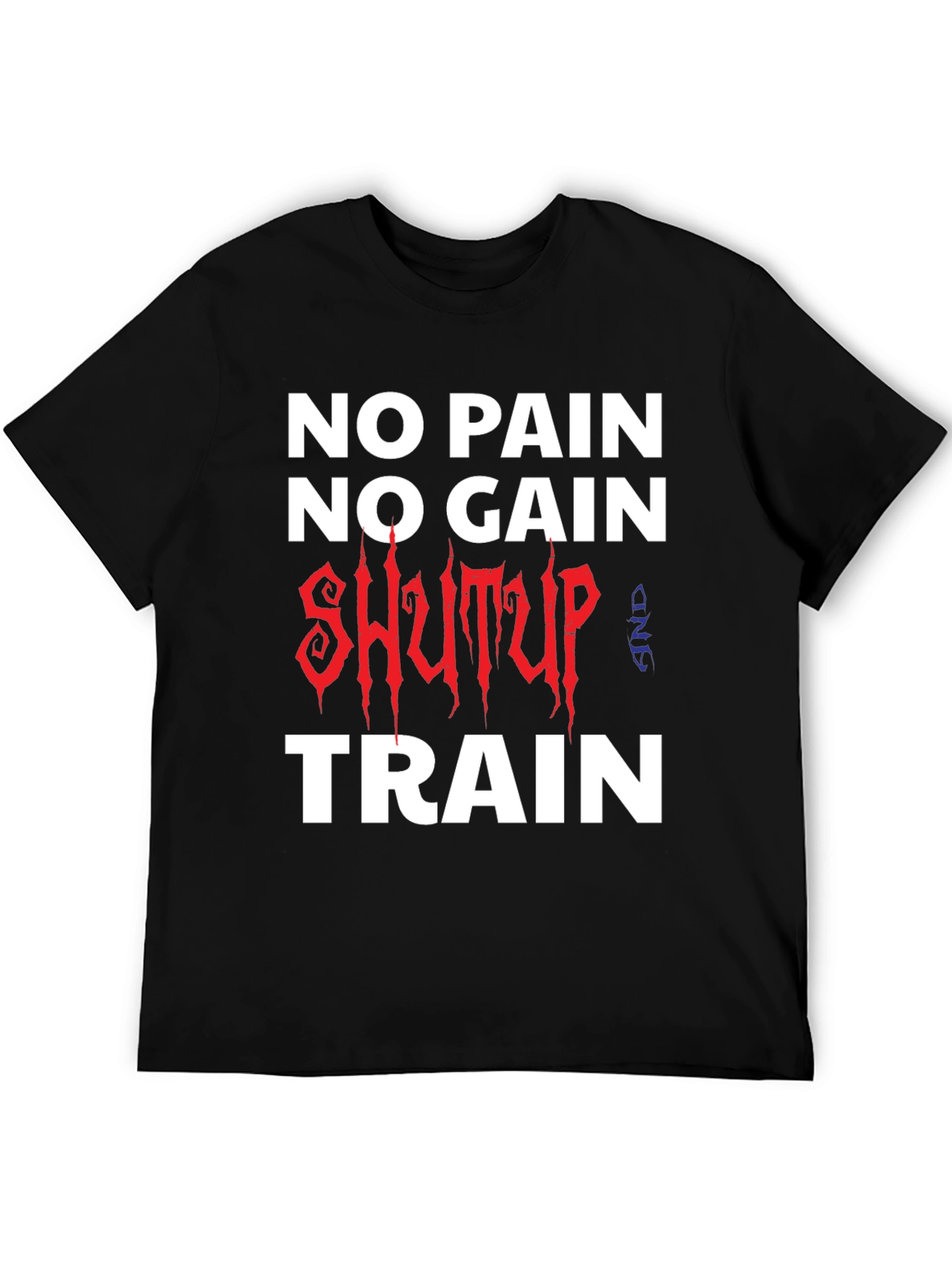 Black No Pain No Gain T-Shirt Workout Motivation view 5