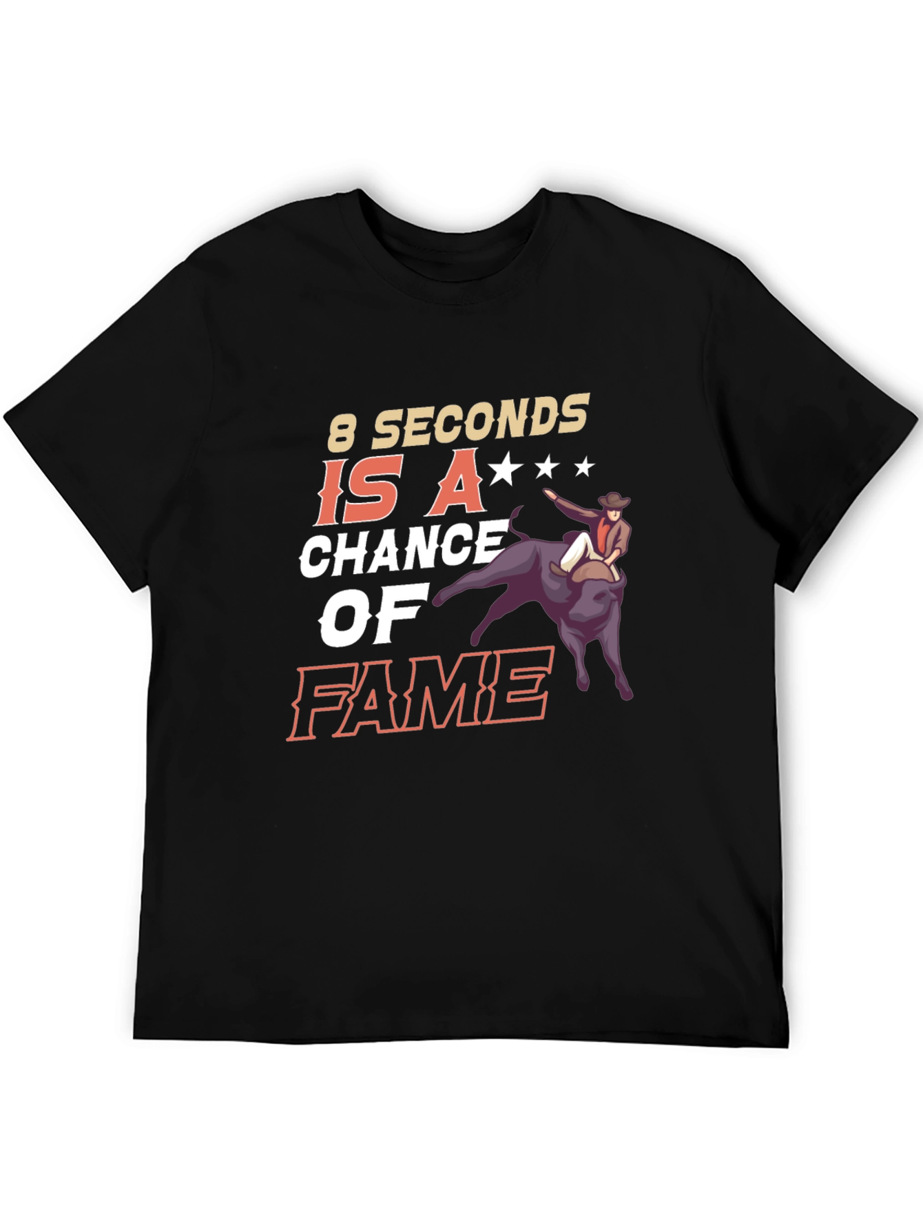 8 Seconds of Fame Rodeo Graphic T-Shirt - 5