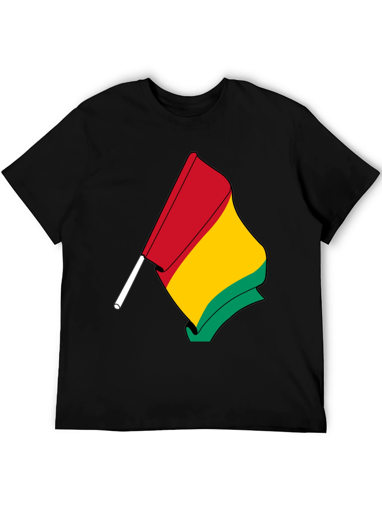 Guinea Flag T-Shirt - Show Your Pride - 5
