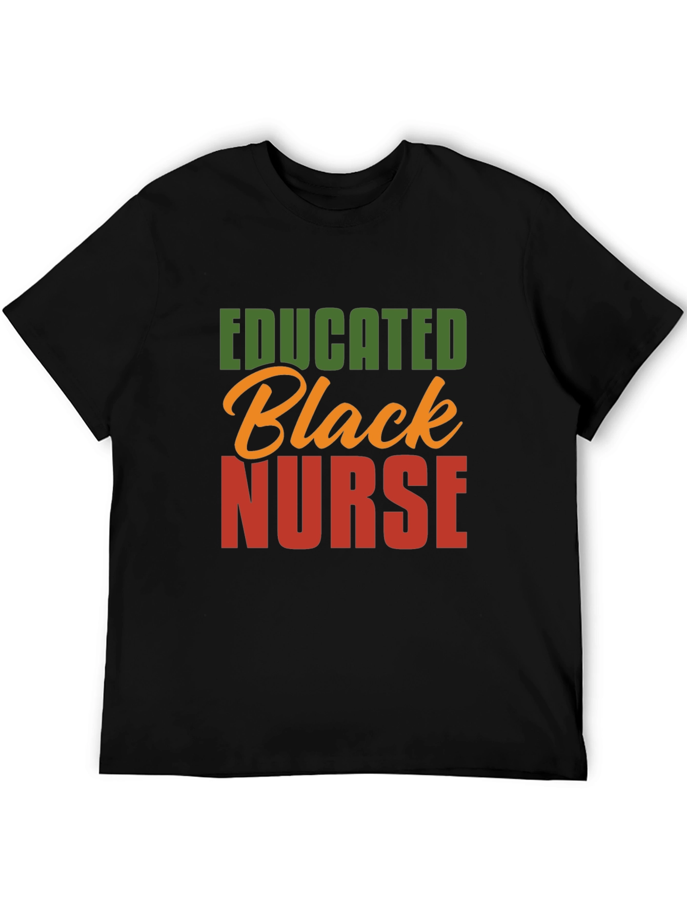 Black Educated Black Nurse T-Shirt - Premium Quality view 5