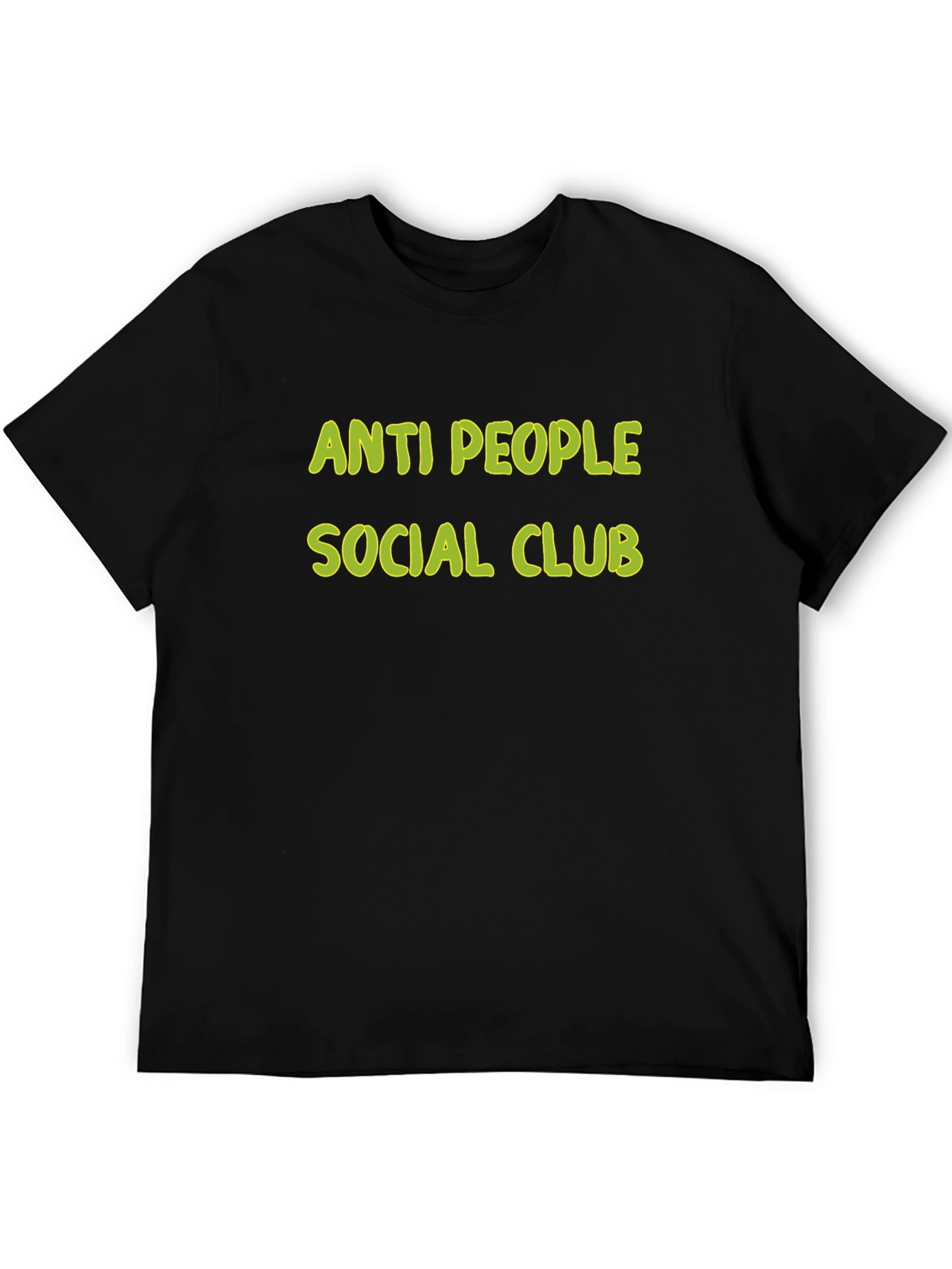 Black Anti People Social Club Graphic Tee view 5