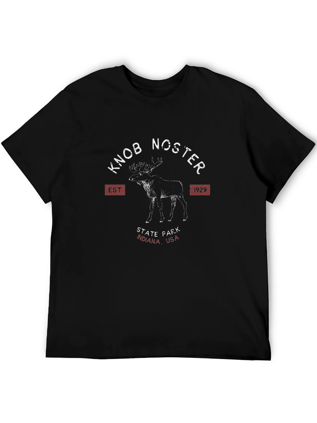 Black Knob Noster State Park Moose T-Shirt view 5