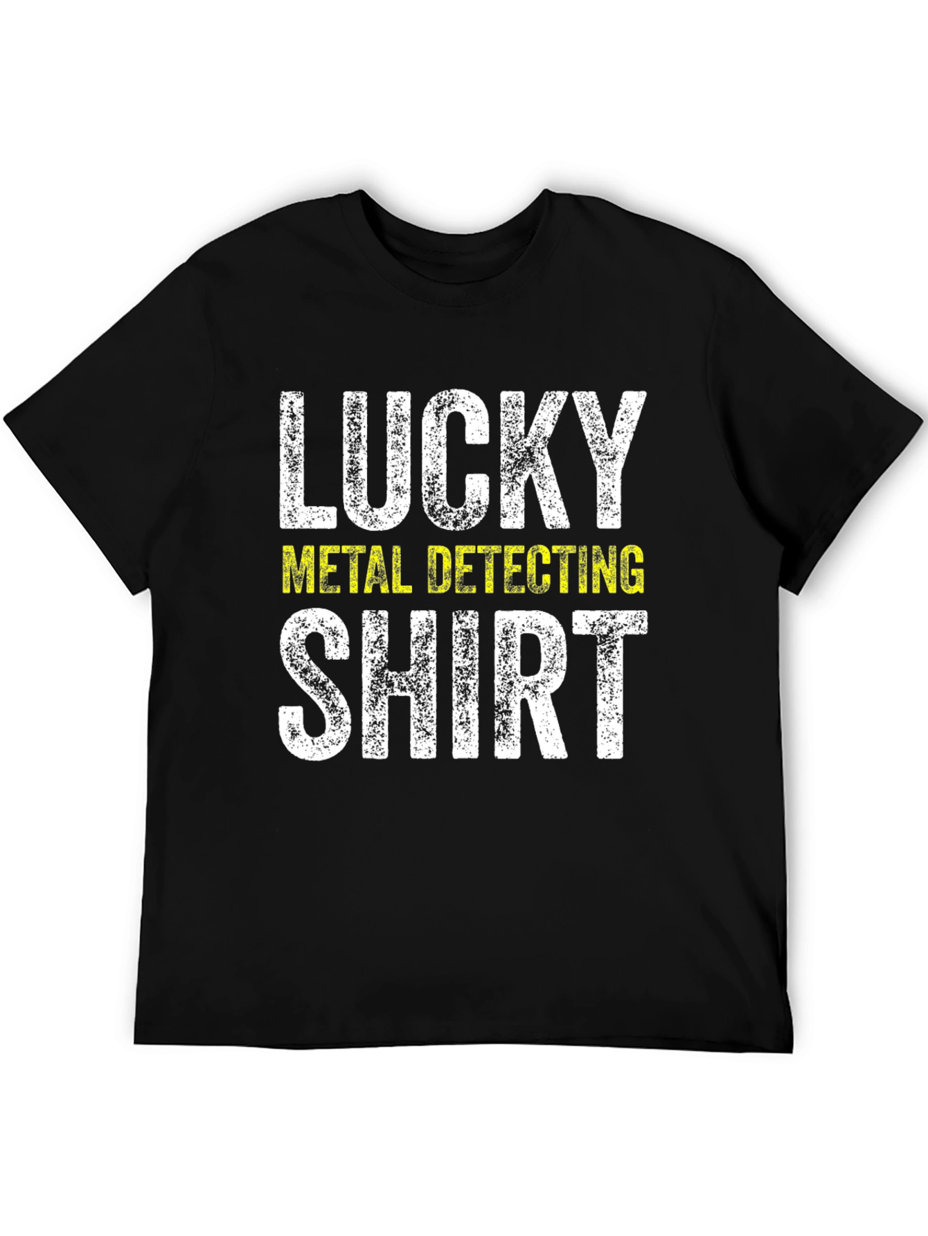 Black Lucky Metal Detecting Shirt view 5