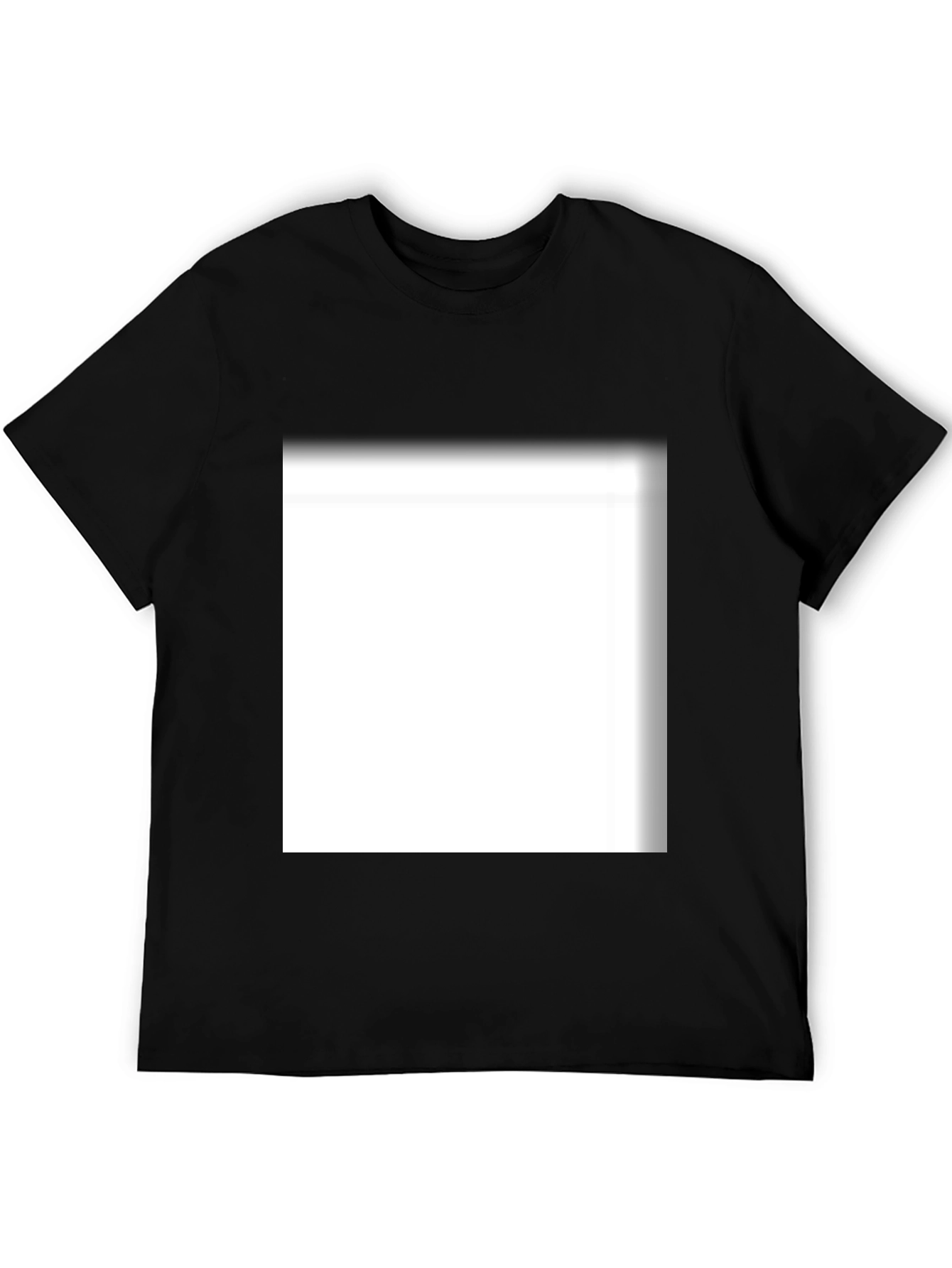 Black Classic Black Crew Neck T-Shirt view 5