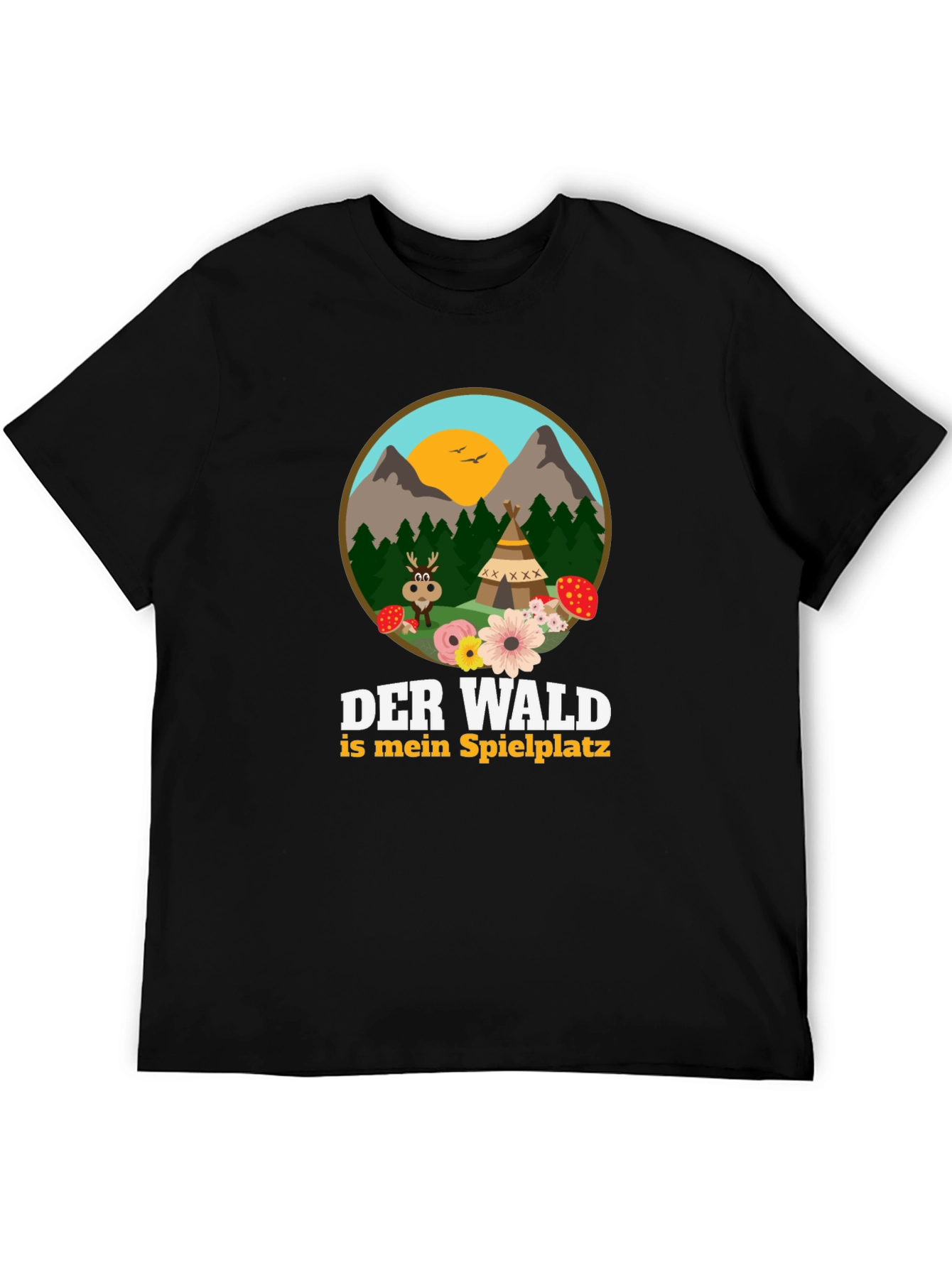 Nature Lover T-Shirt - "Der Wald ist mein Spielplatz" - 5