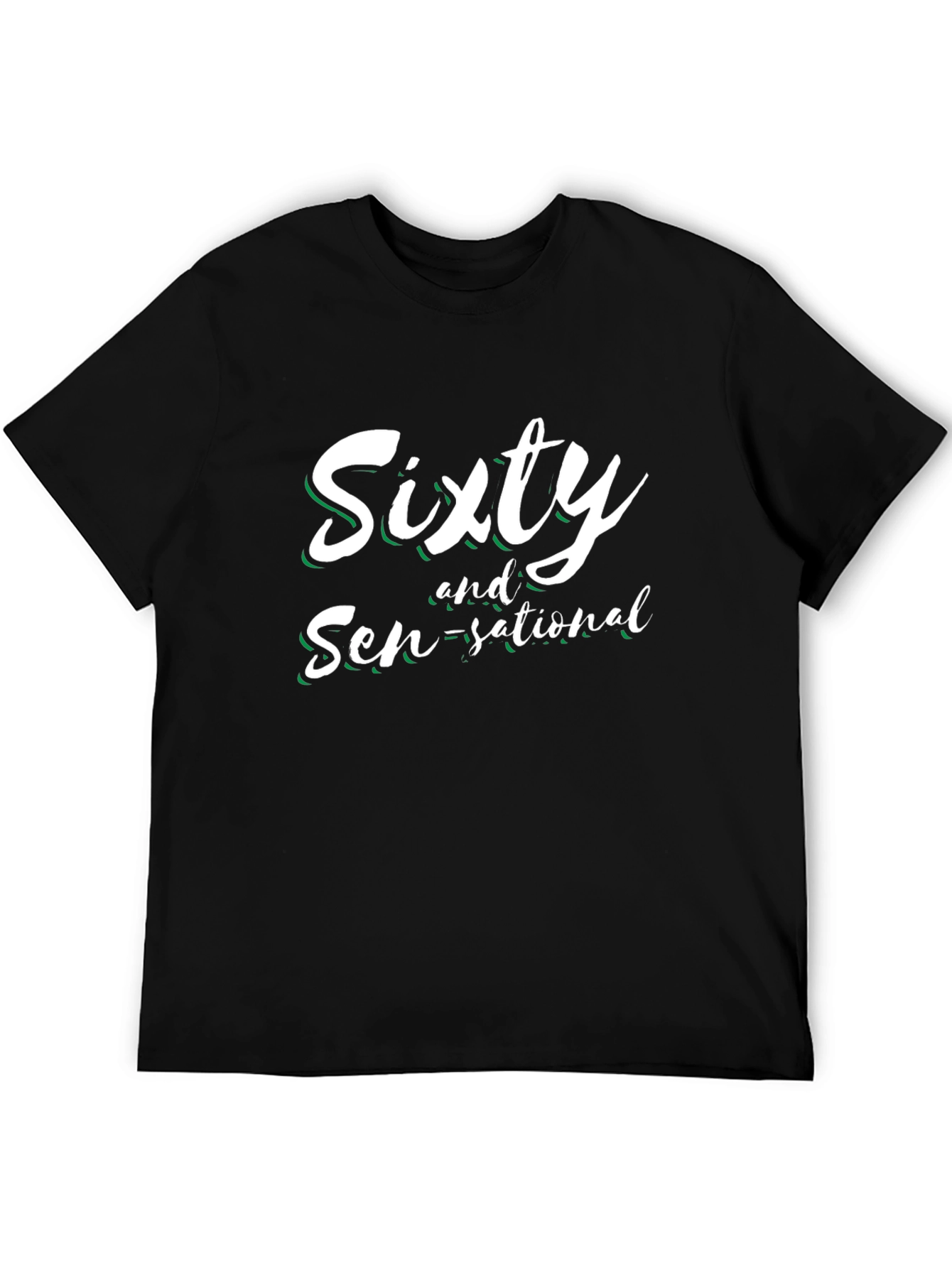 Black Sixty and Sen-sational Black Graphic Tee view 5