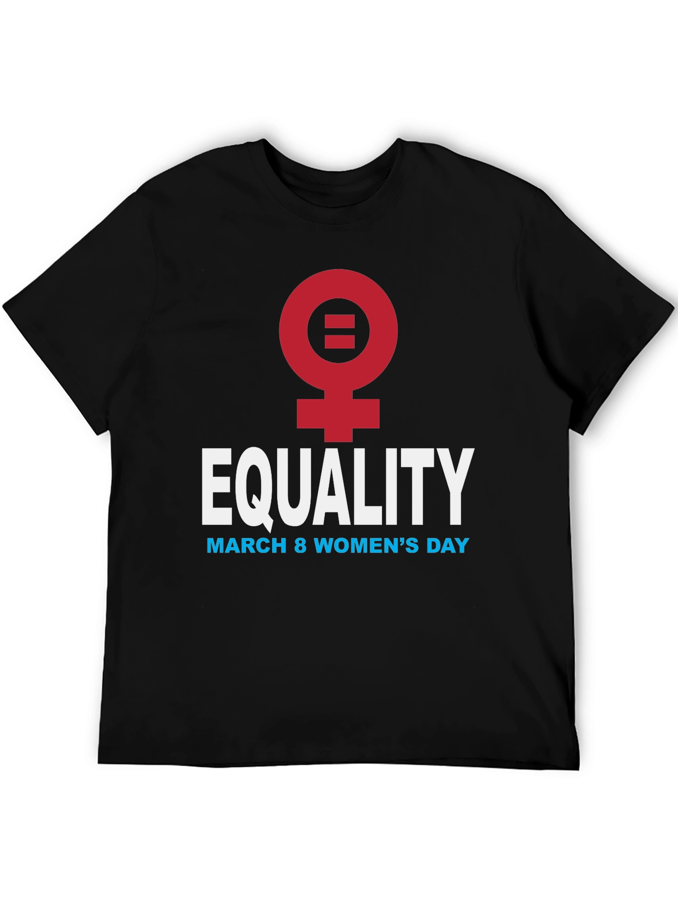 Black Equality Women's Day T-Shirt view 5