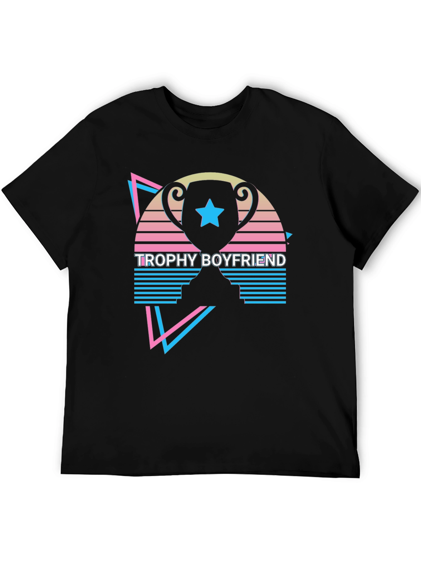 Black Trophy Boyfriend Graphic T-Shirt view 5