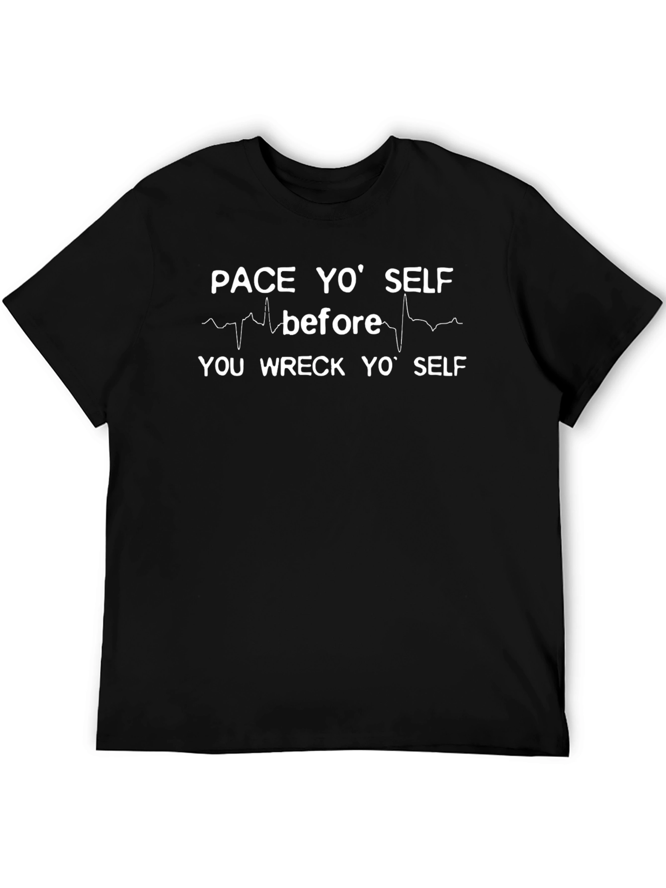 Black Pace Yo' Self Graphic Tee view 5