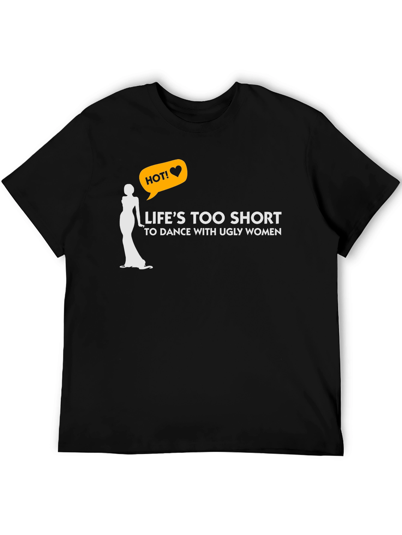 Black Life's Too Short Graphic T-Shirt view 5