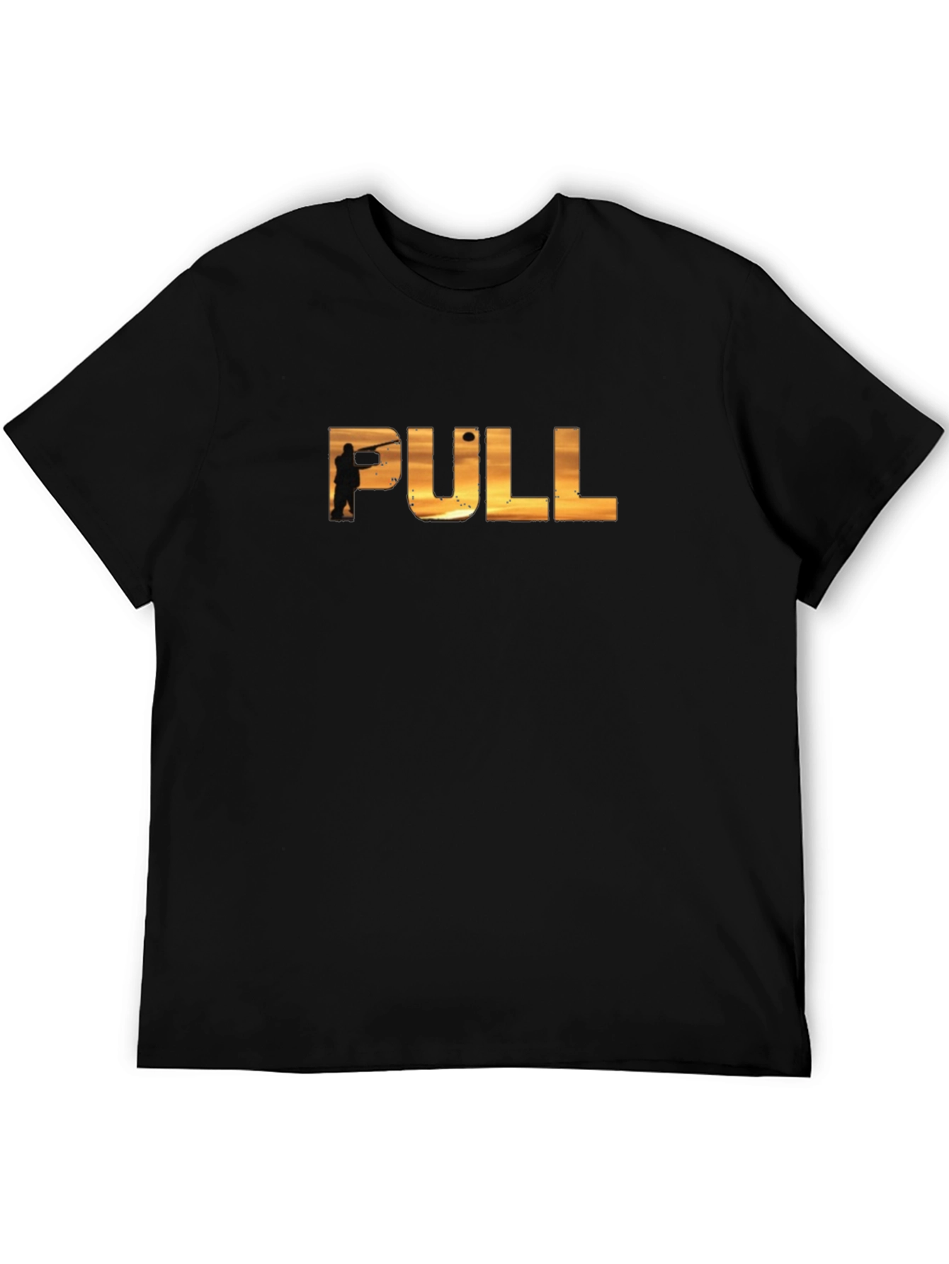Black Pull Shooting T-Shirt - Clay Target Shooting Shirt view 5