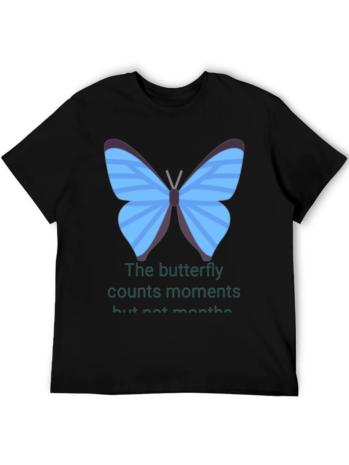 Black Butterfly Moments T-Shirt view 5