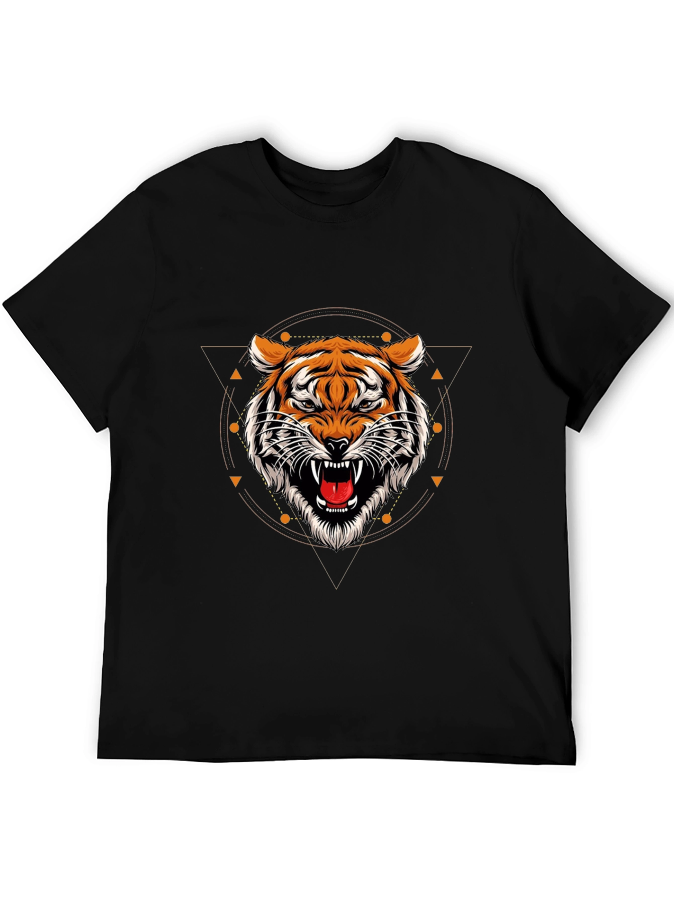 Black Tiger Graphic Tee - Fierce Style view 5