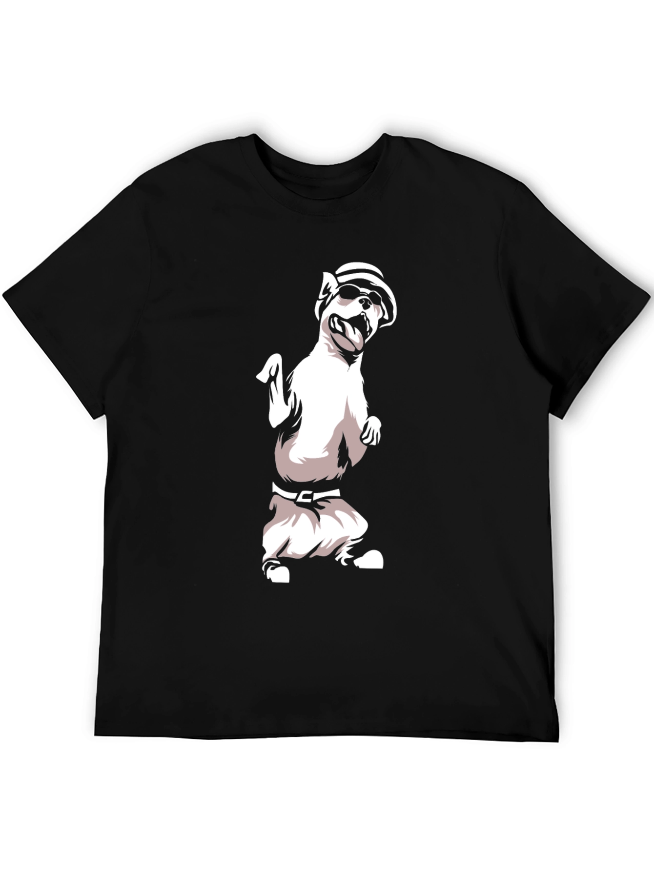 Black Dog Gangster Graphic Tee view 5
