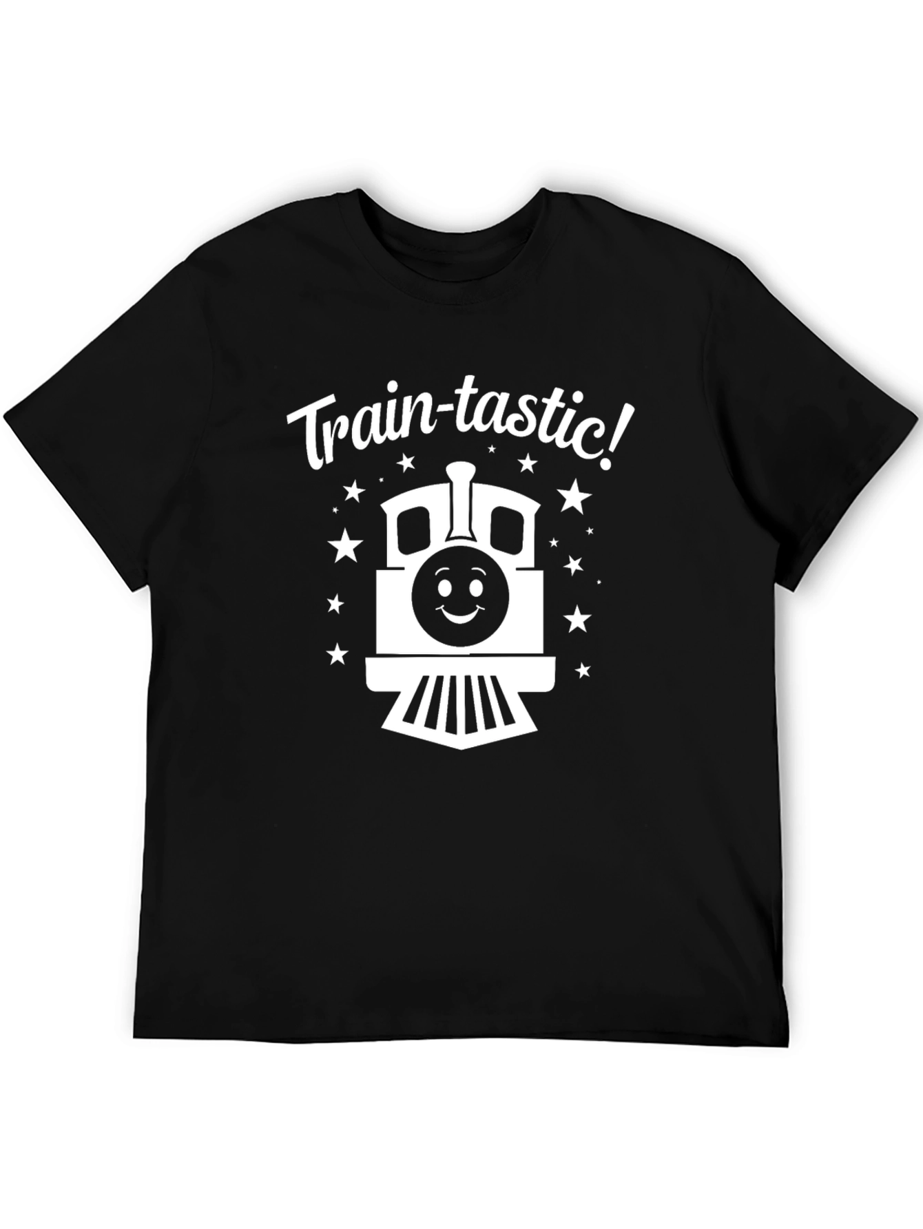 Black Train-tastic! Black Graphic Tee view 5
